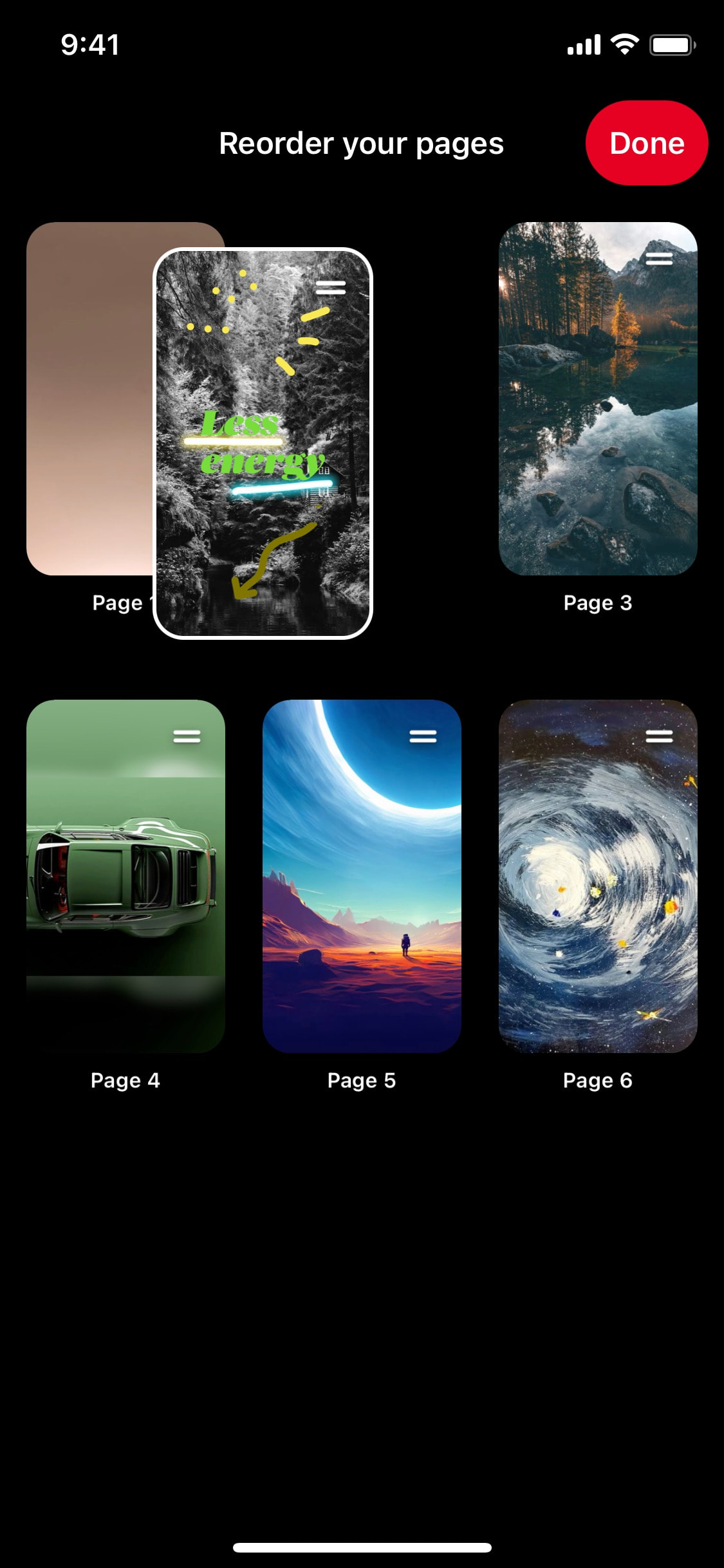 Pinterest iOS screen 146