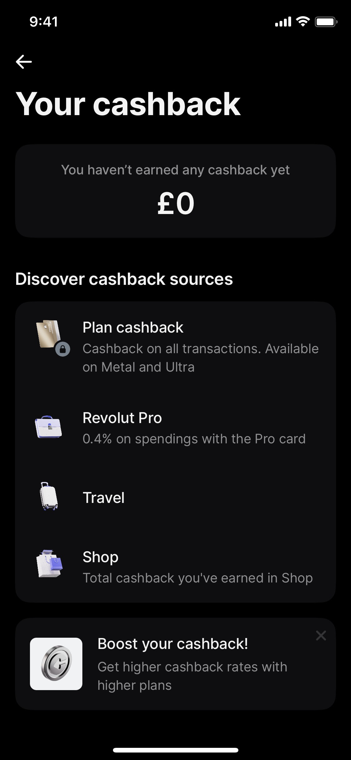 Revolut iOS screen 587