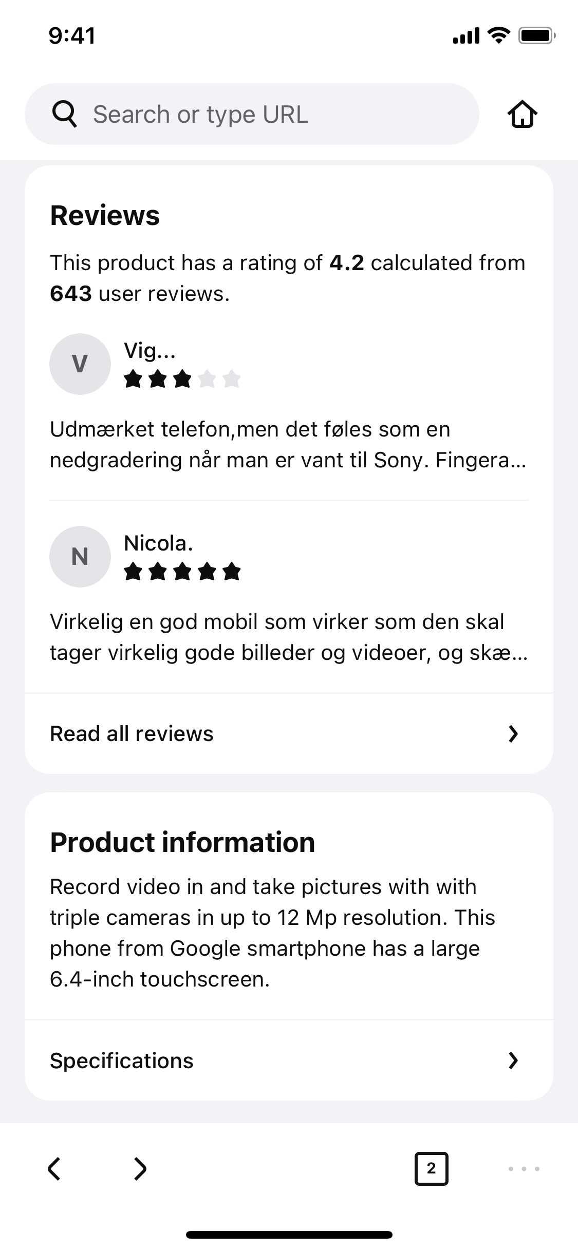 Klarna iOS screen 29