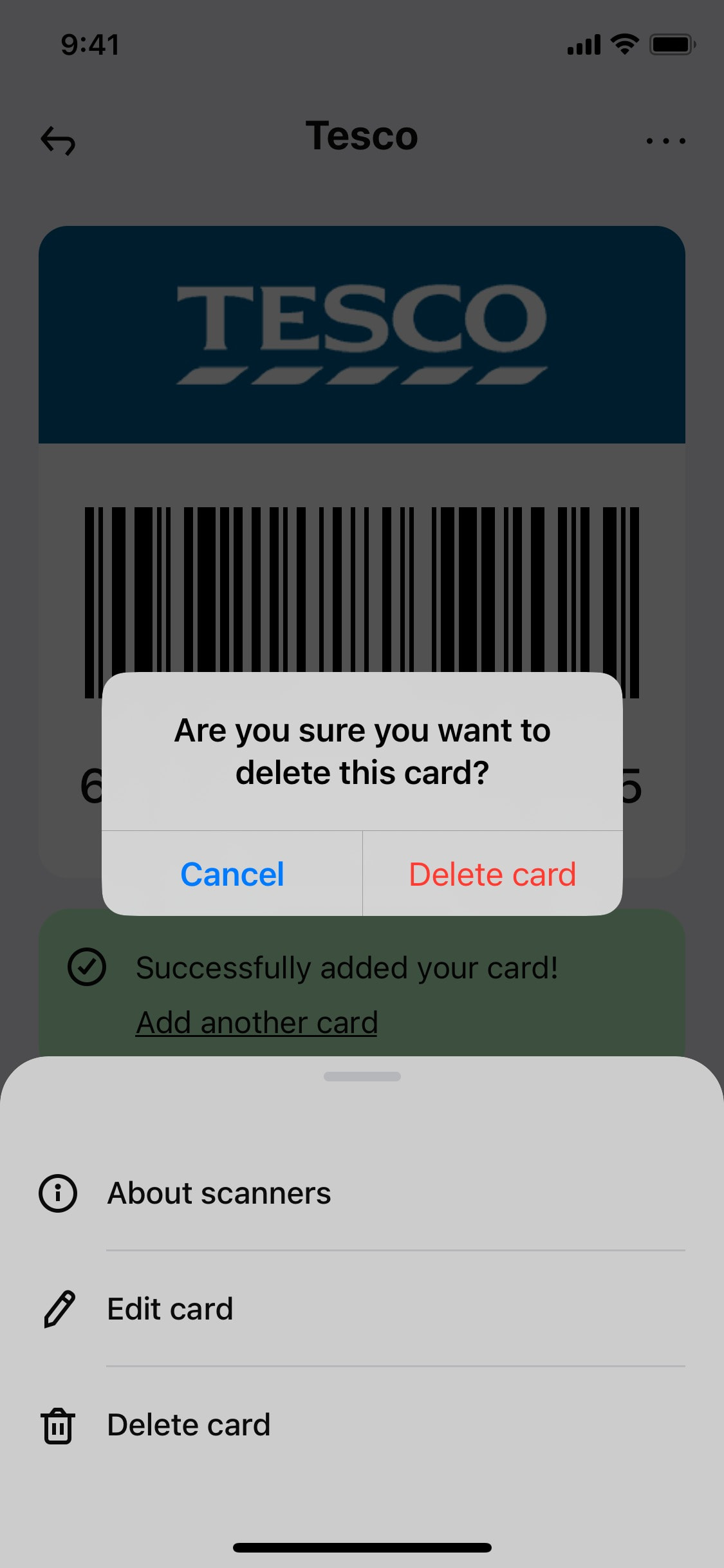 Klarna iOS screen 331
