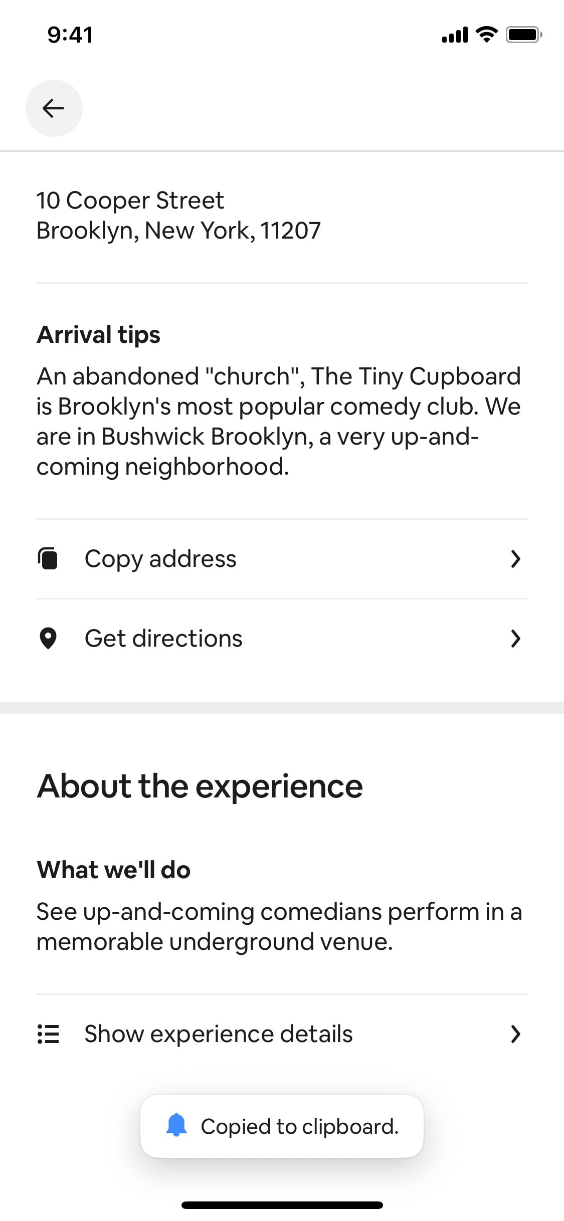 Airbnb iOS screen 170