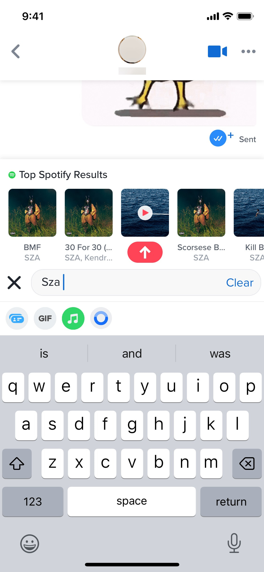 Tinder iOS screen 438