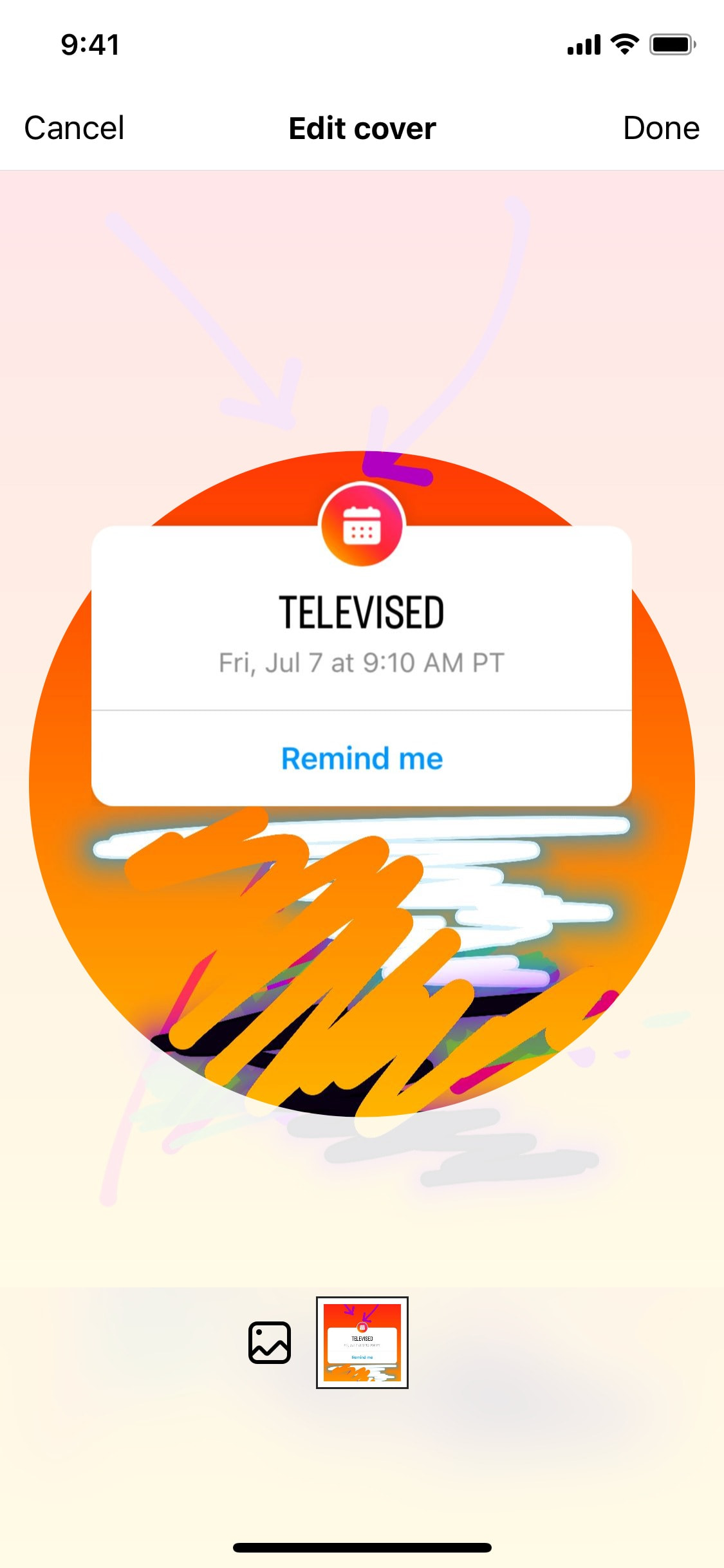 Instagram iOS screen 424