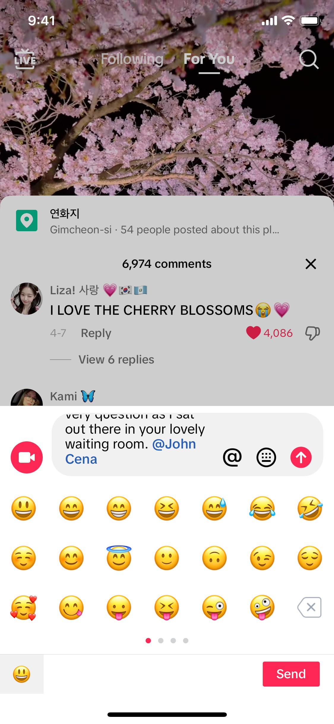 TikTok iOS screen 471