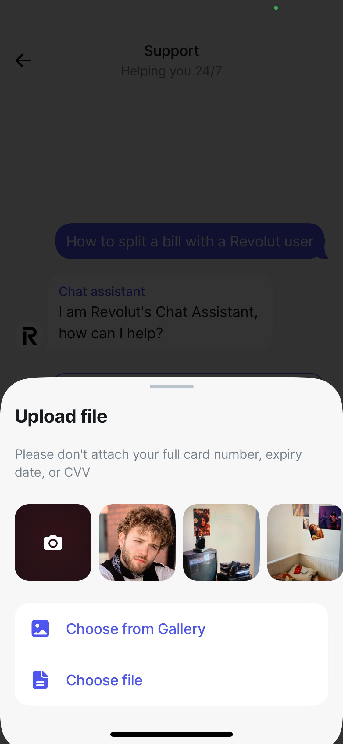 Revolut iOS screen 623