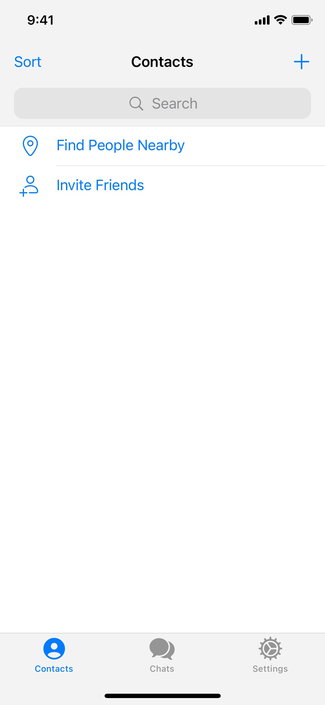 Telegram iOS screen 506