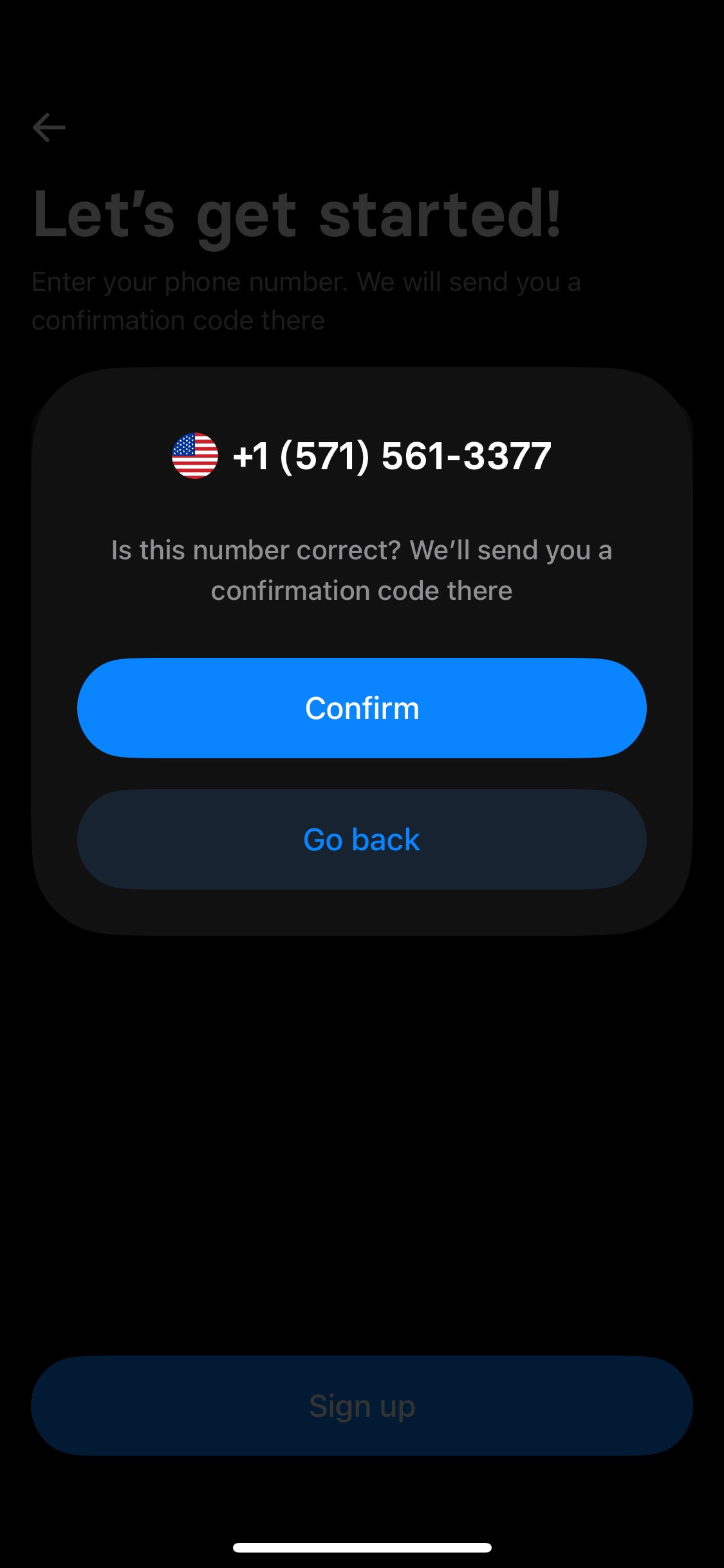 Revolut iOS screen 579