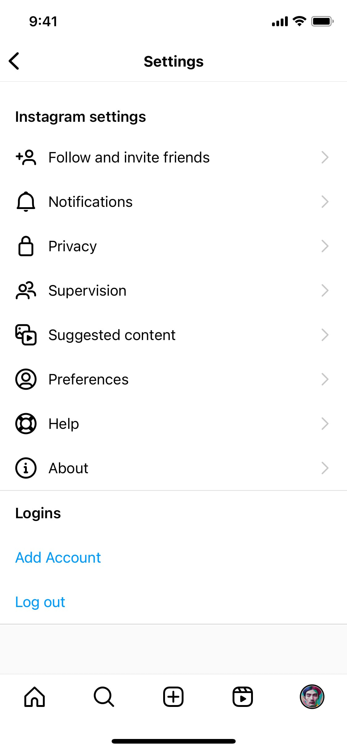 Instagram iOS screen 286
