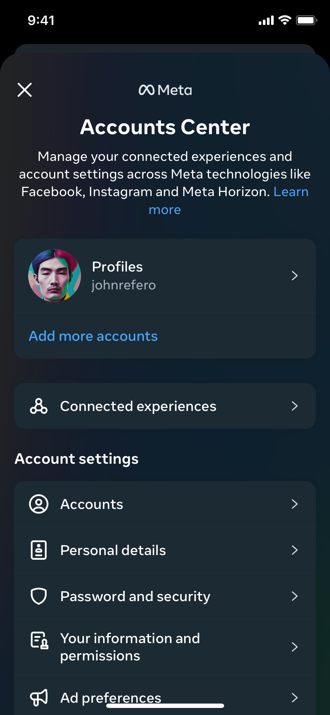 Instagram iOS screen 891