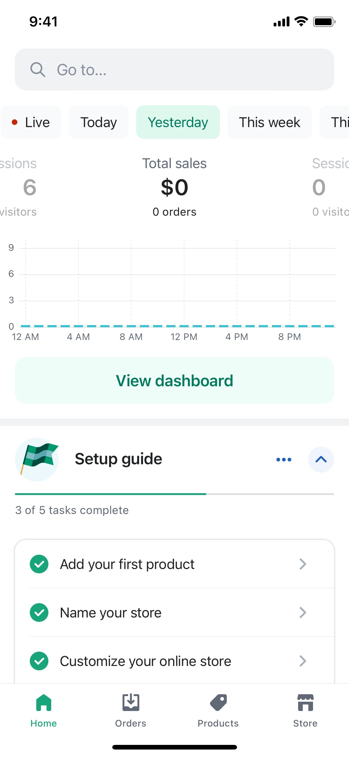 Shopify iOS screen 341