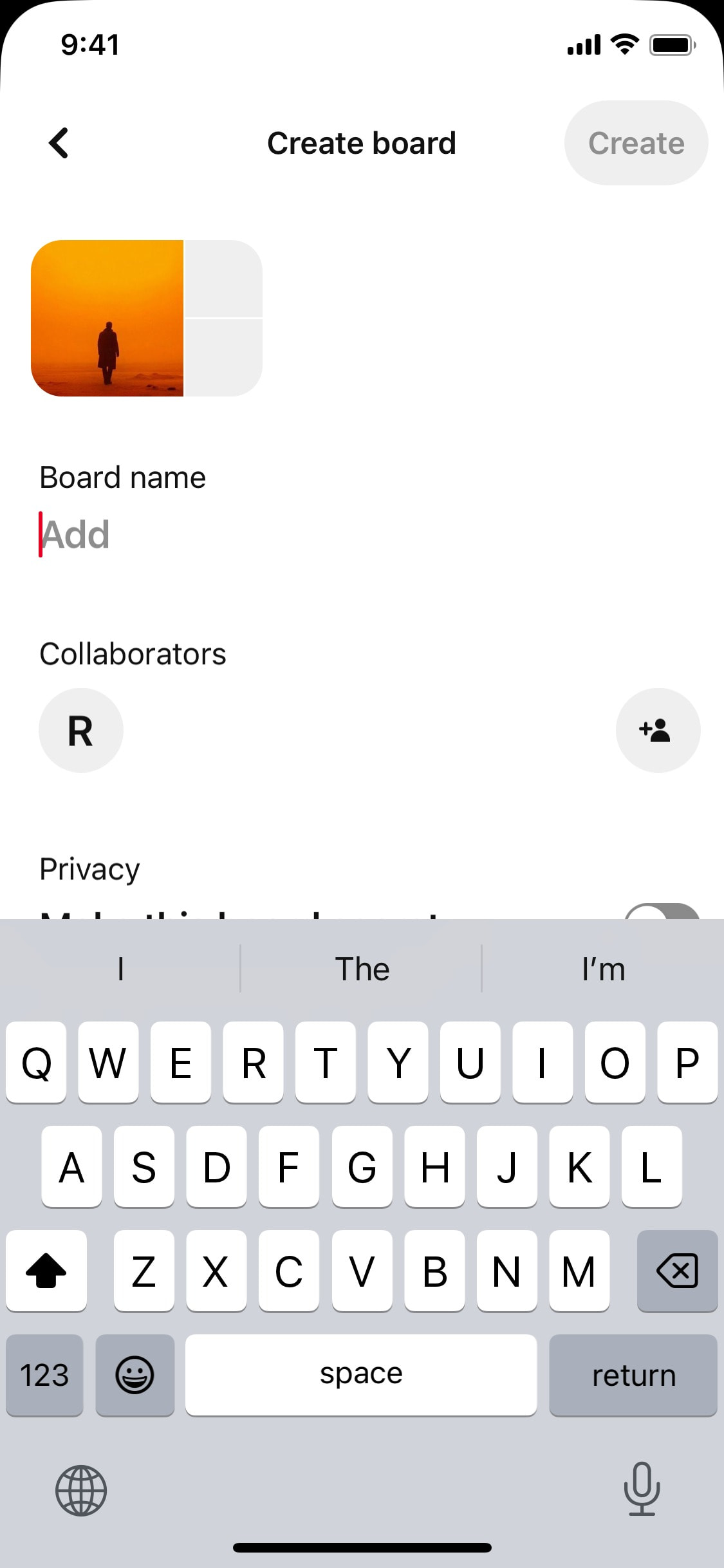 Pinterest iOS screen 488