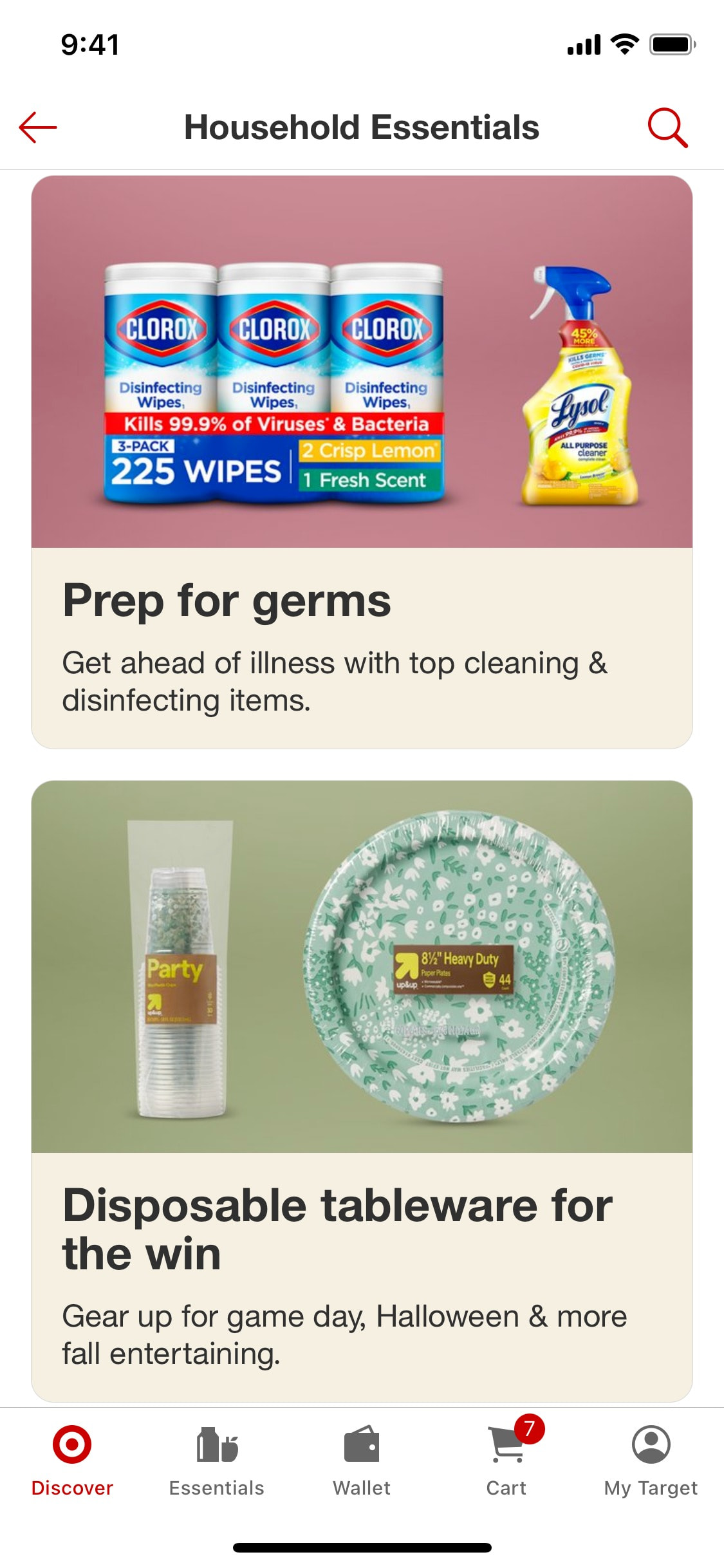 Target iOS screen 41