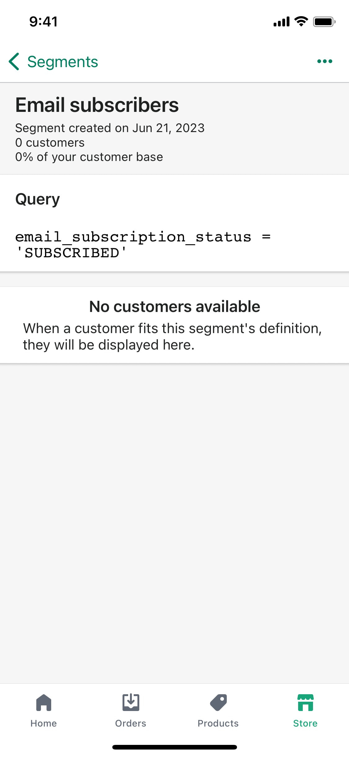 Shopify iOS screen 535