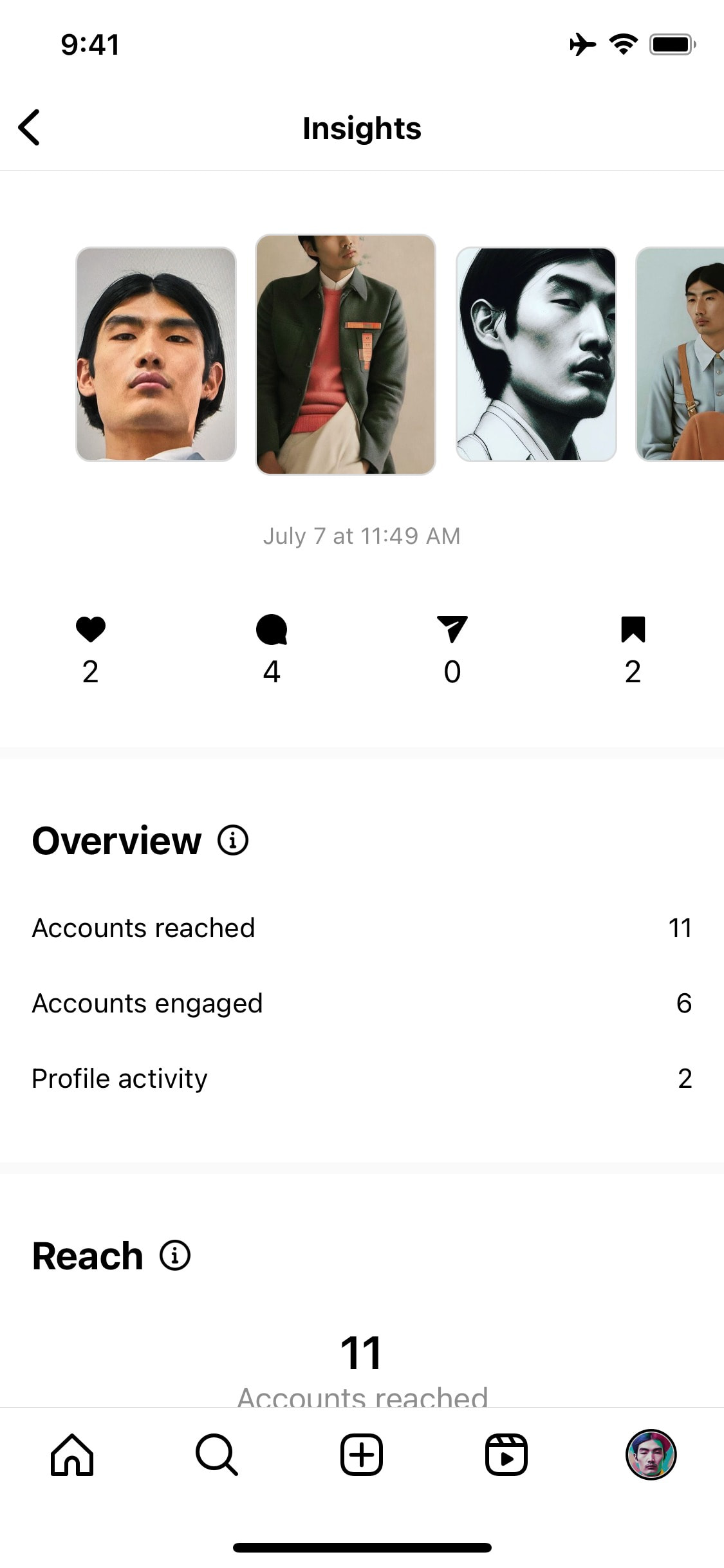 Instagram iOS screen 62