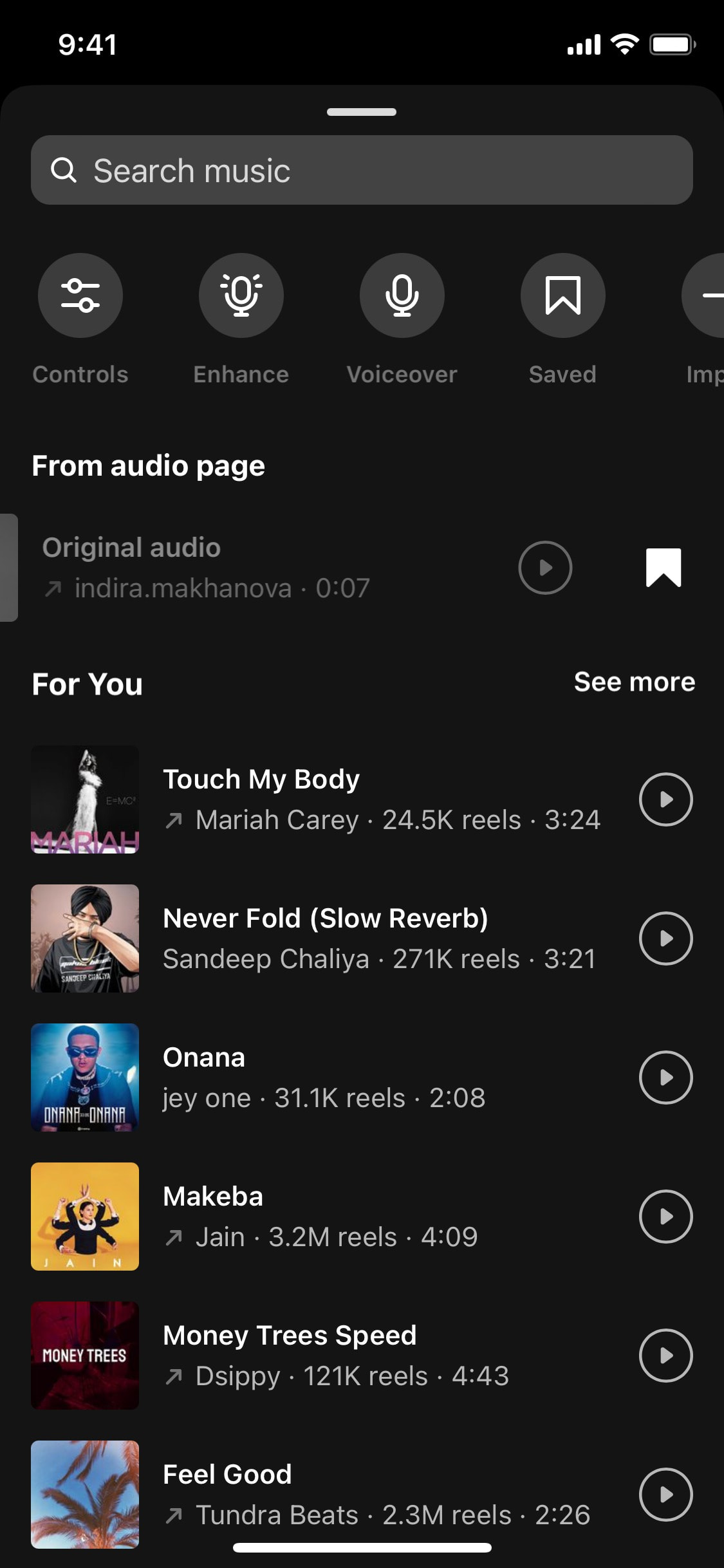 Instagram iOS screen 199