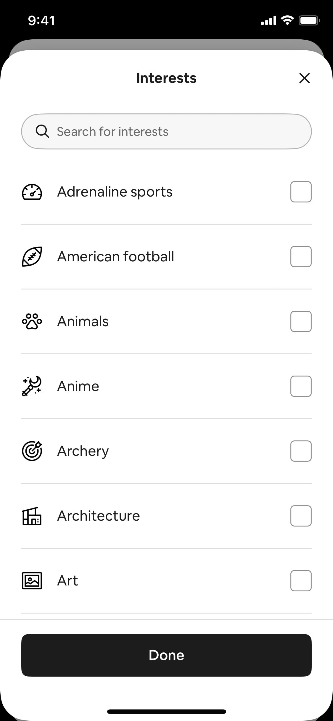 Airbnb iOS screen 91