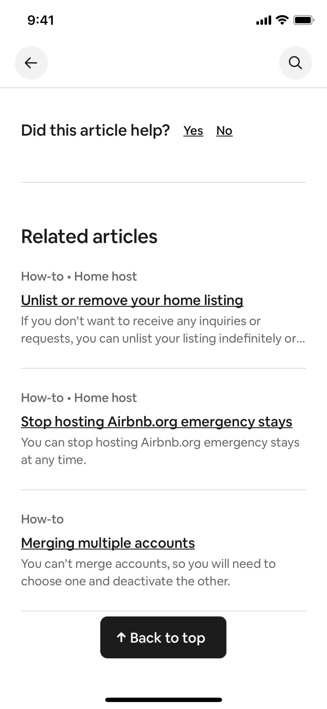 Airbnb iOS screen 581