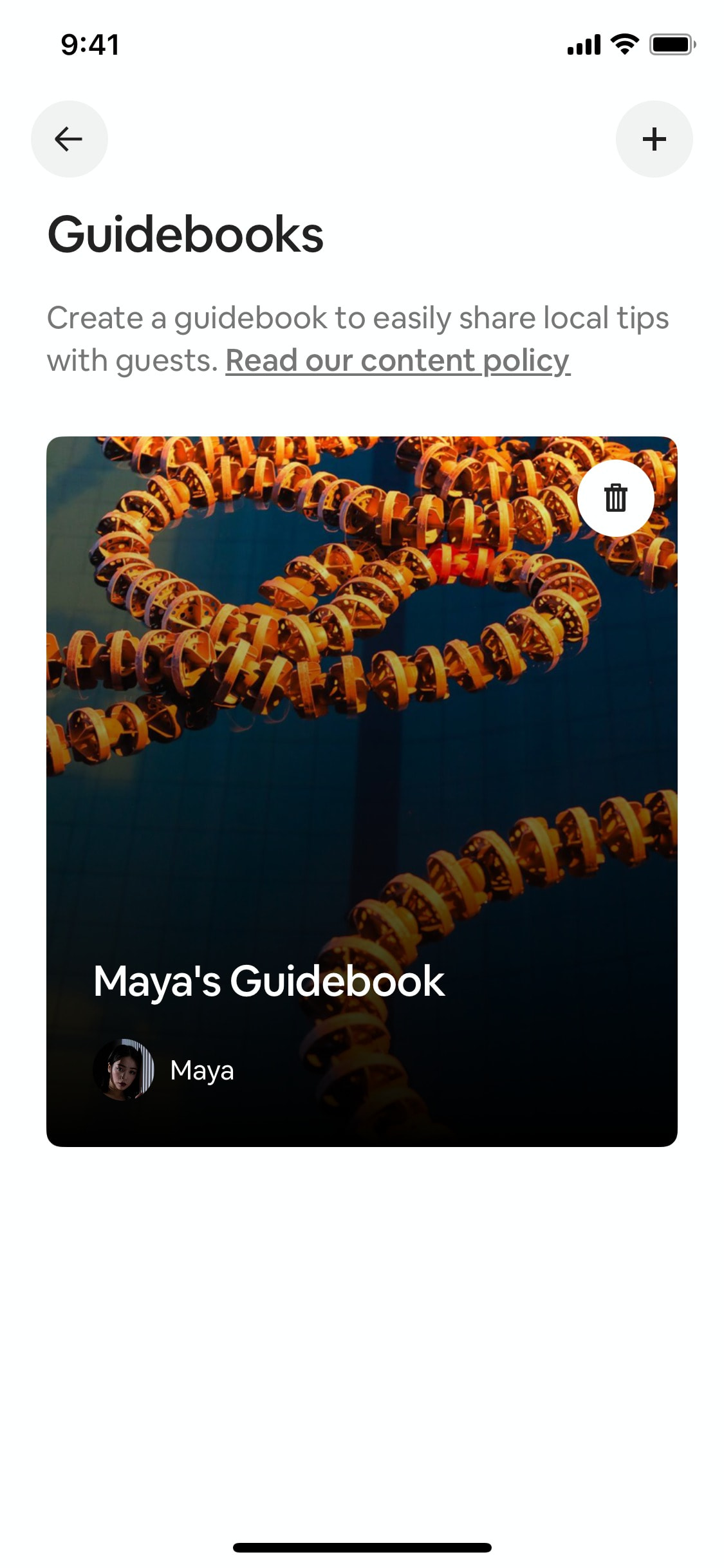 Airbnb iOS screen 617