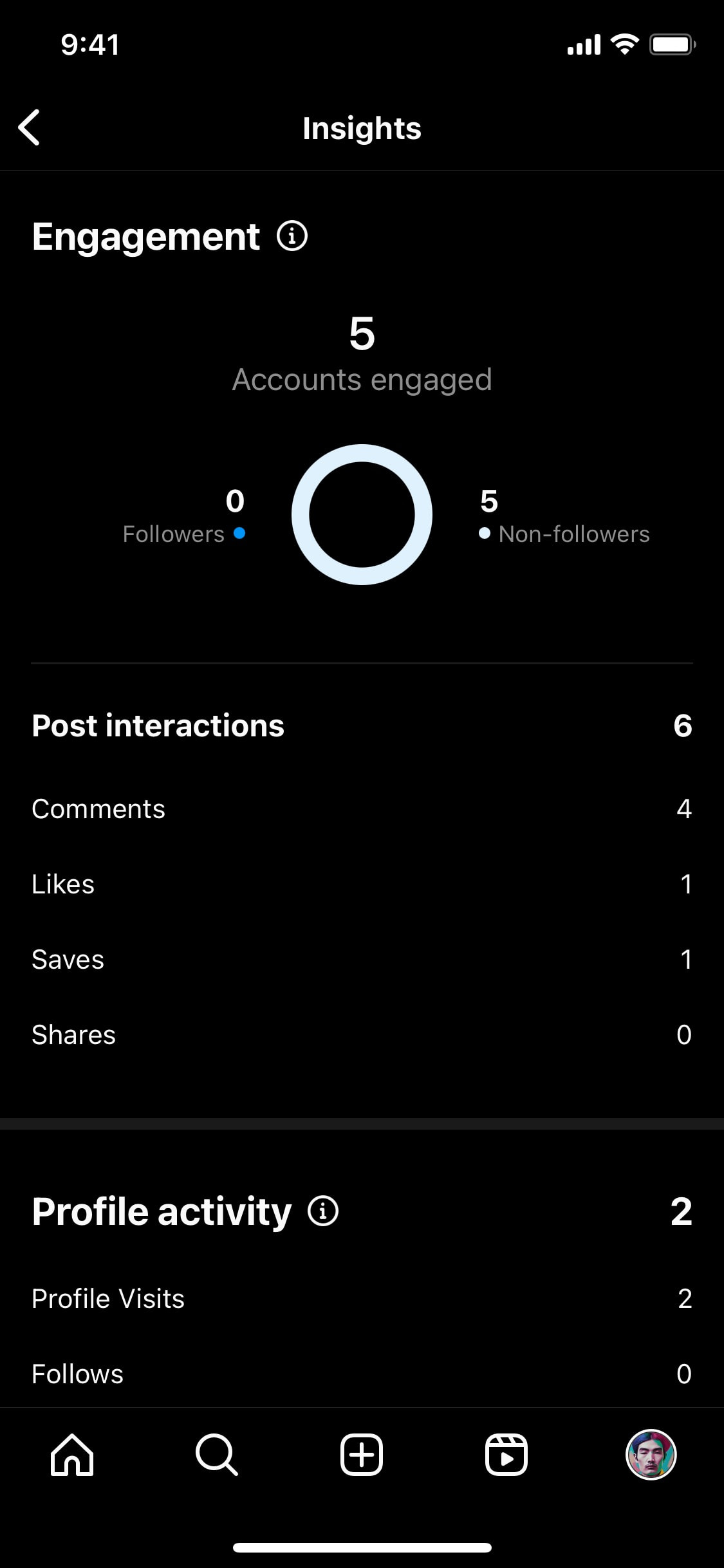 Instagram iOS screen 335