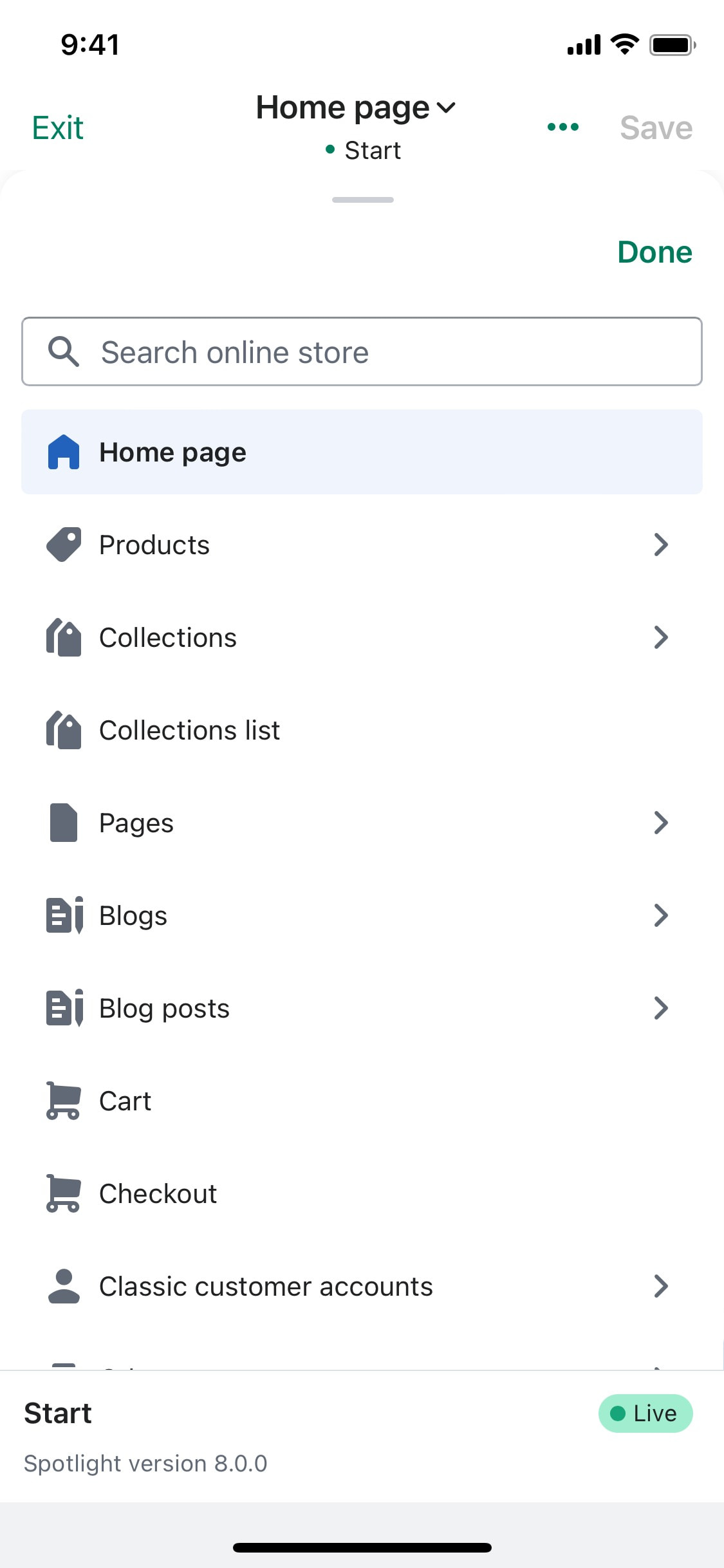 Shopify iOS screen 148