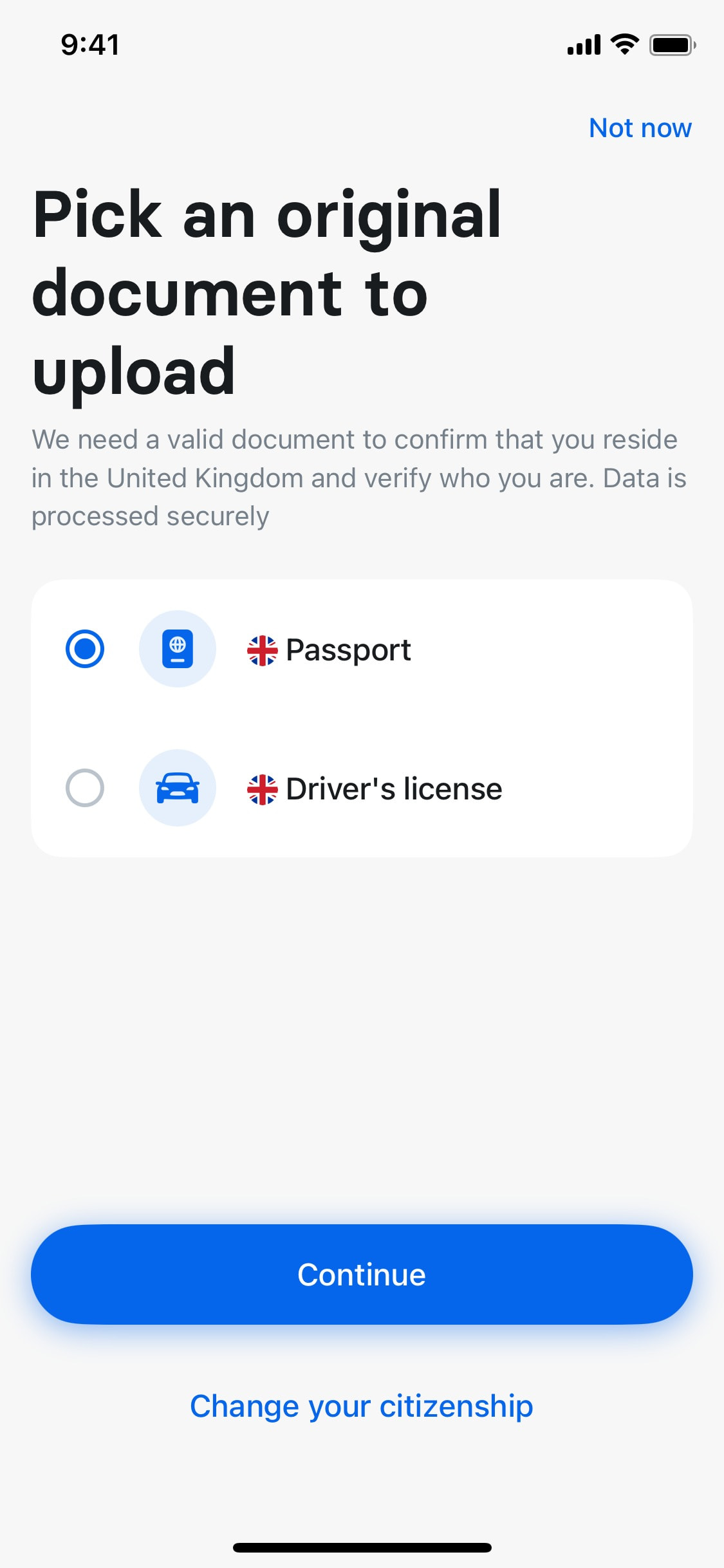 Revolut iOS screen 490