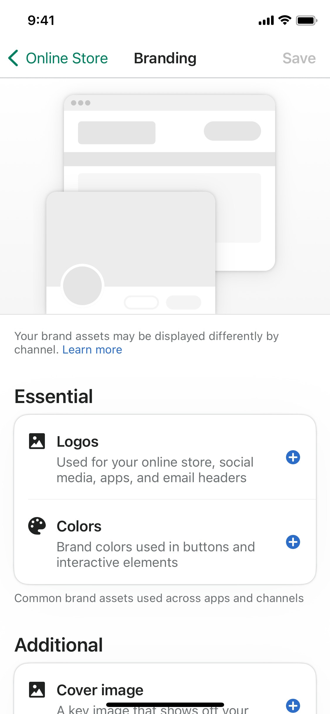 Shopify iOS screen 409