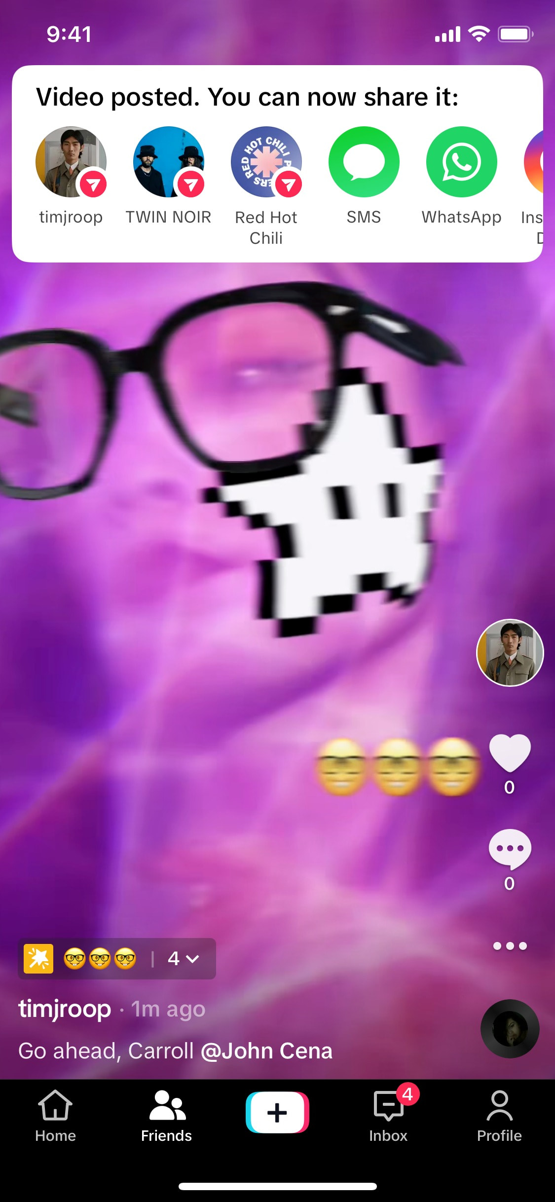 TikTok iOS screen 101