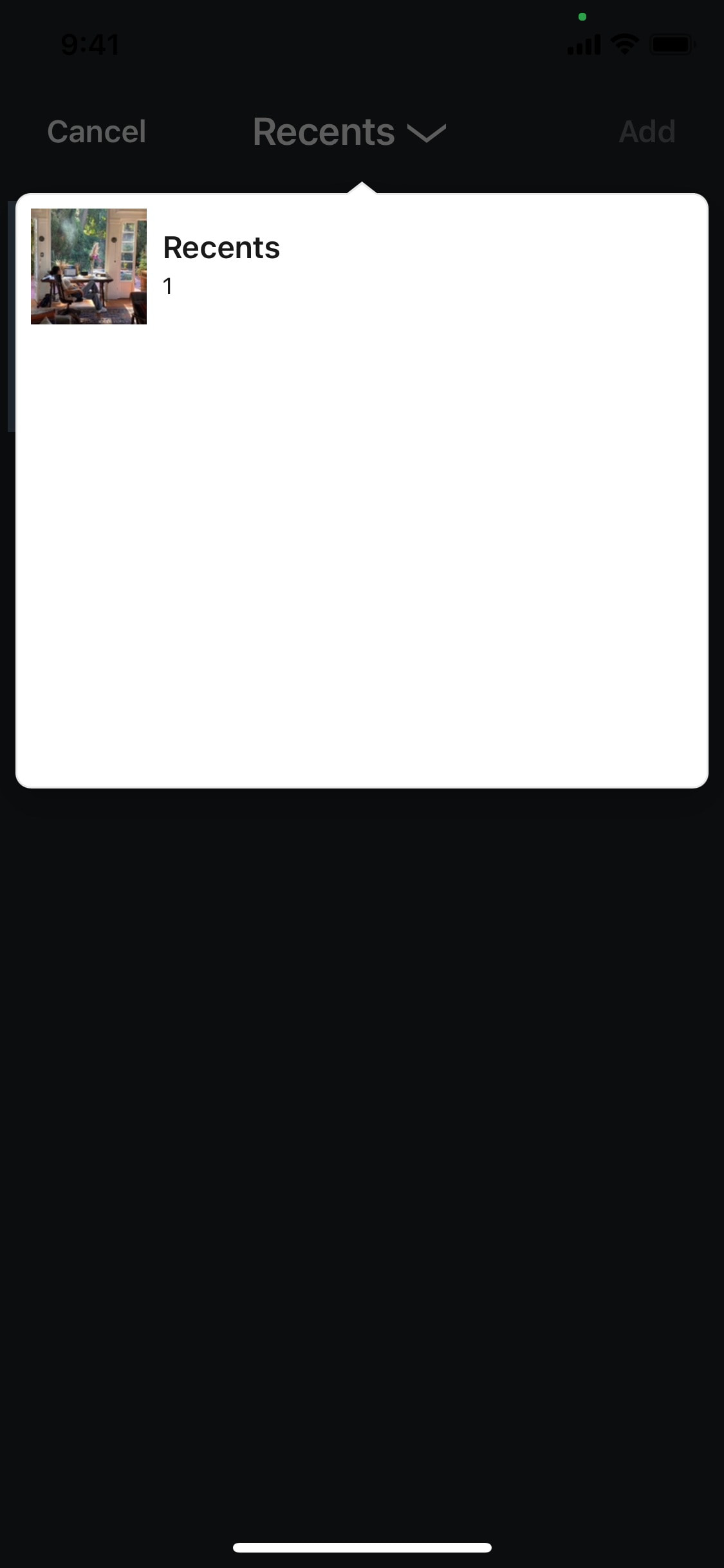 LinkedIn iOS screen 71