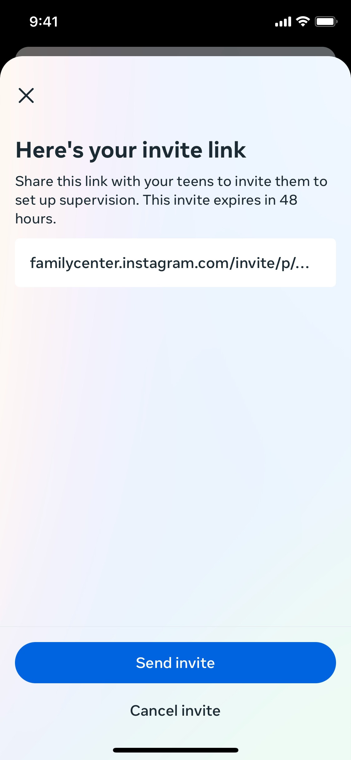 Instagram iOS screen 838