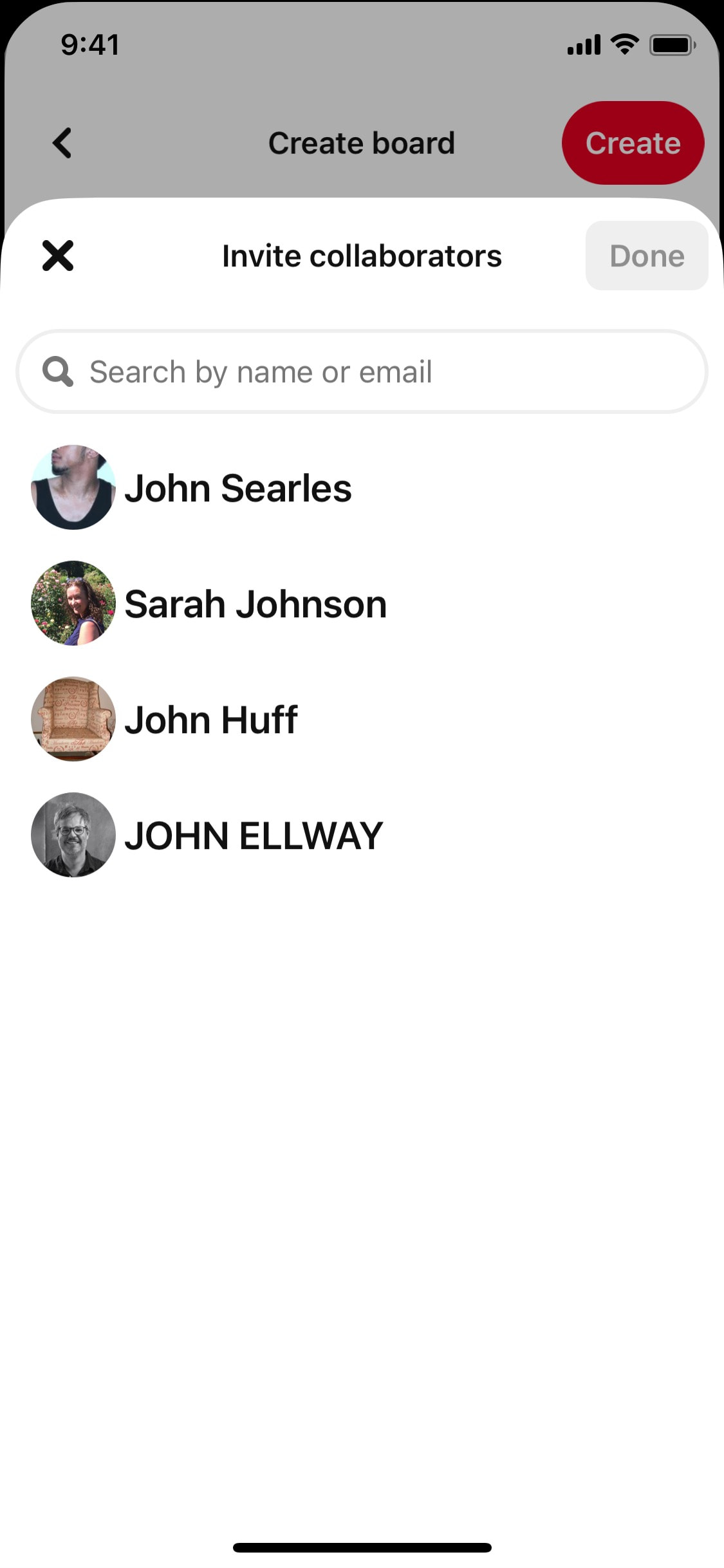Pinterest iOS screen 59