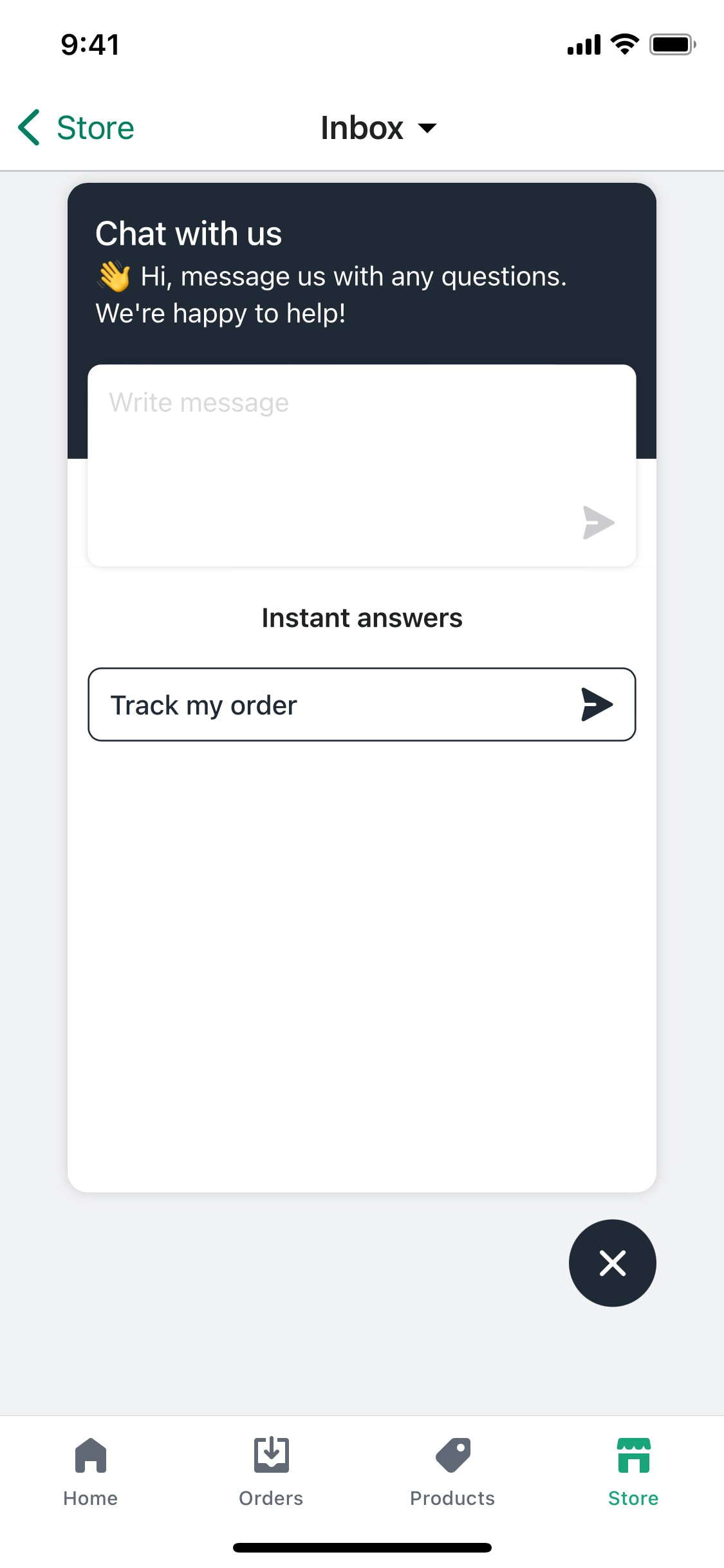 Shopify iOS screen 493