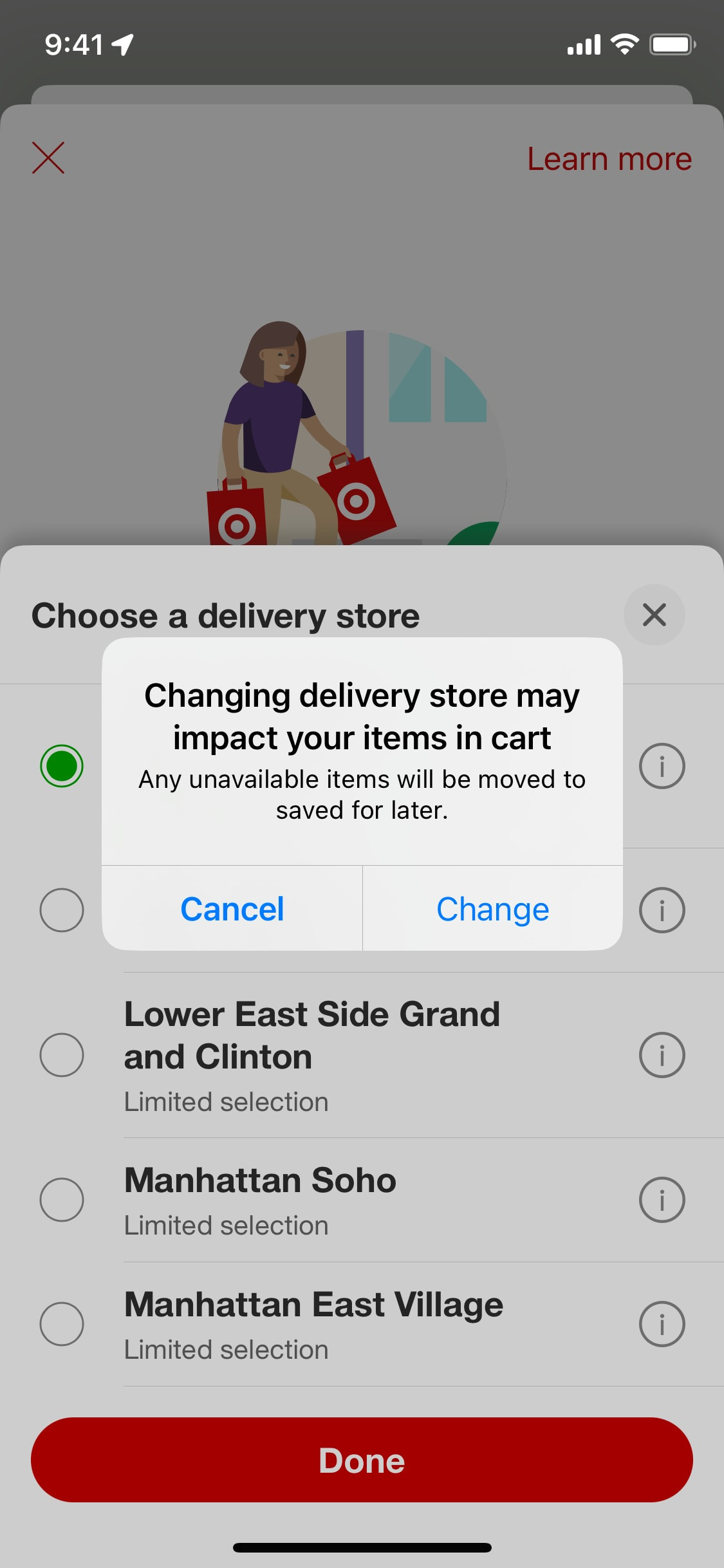 Target iOS screen 653