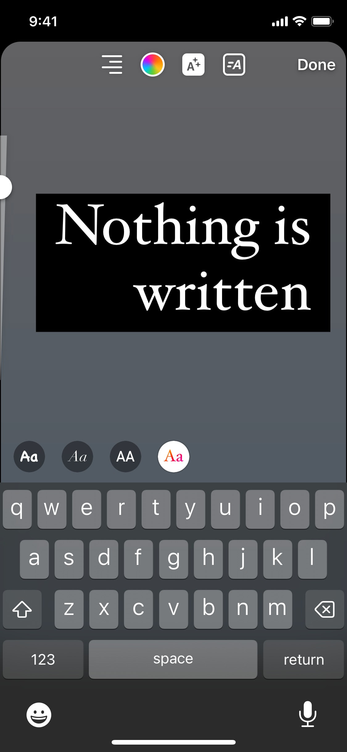 Instagram iOS screen 101