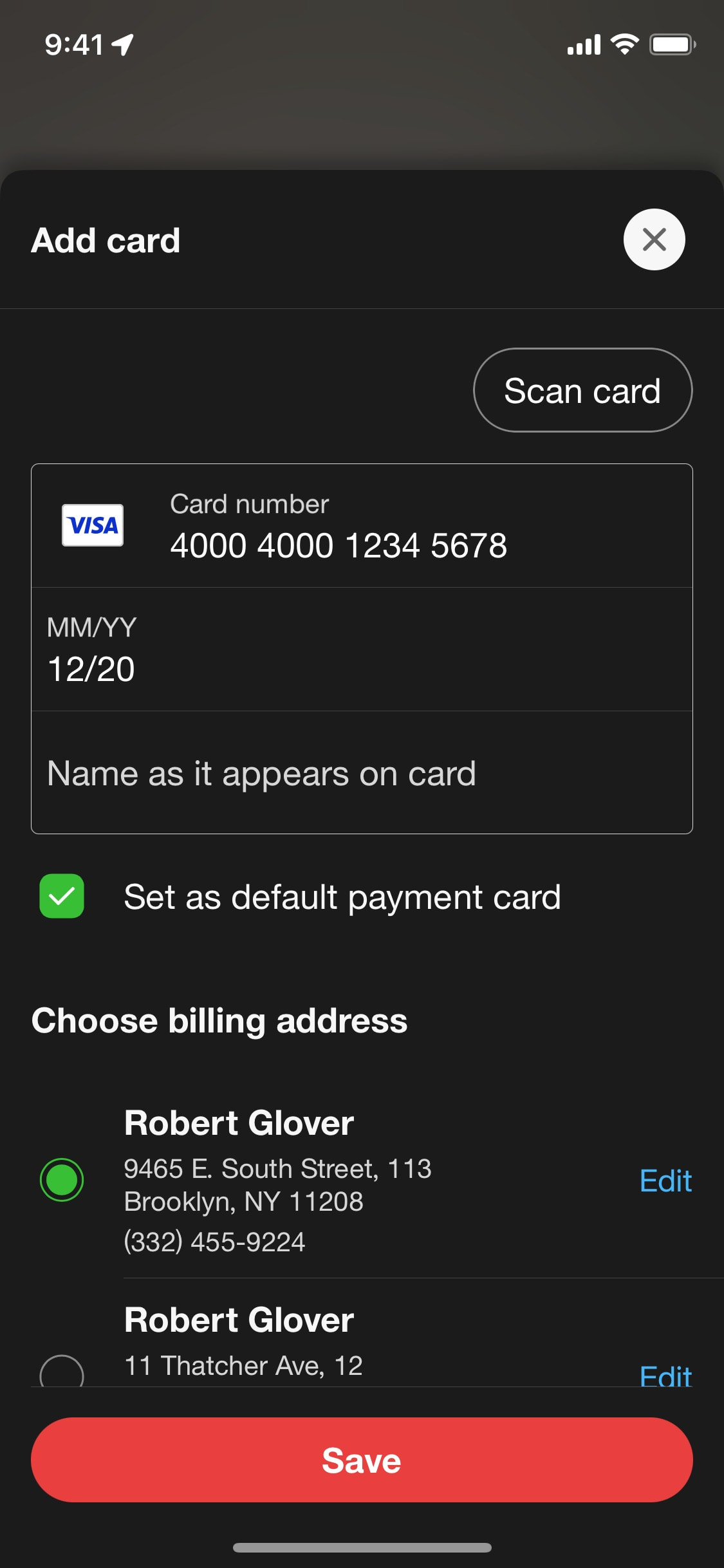Target iOS screen 337
