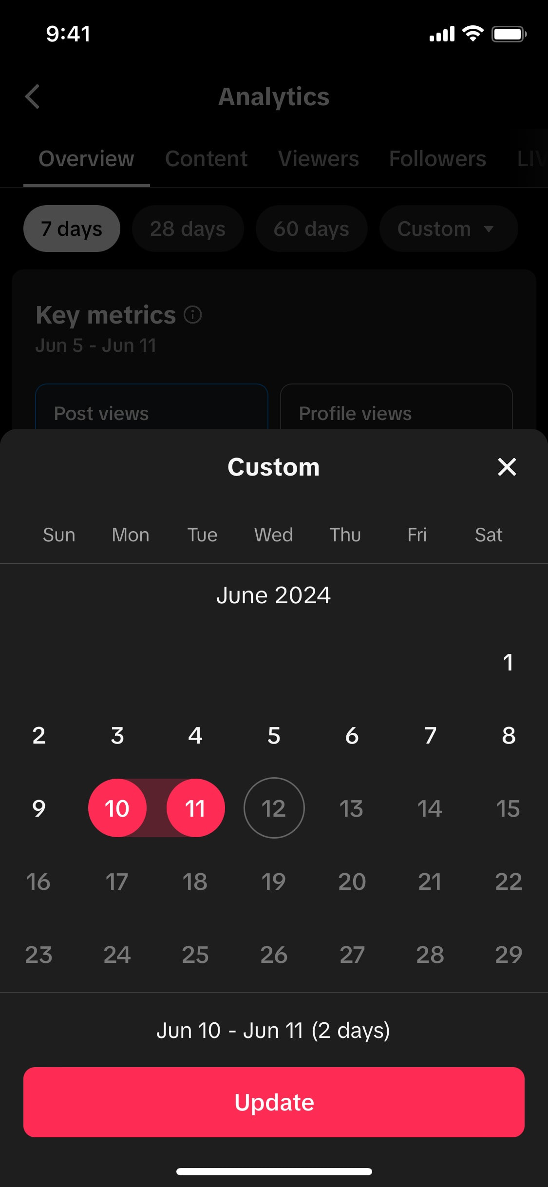 TikTok iOS screen 456