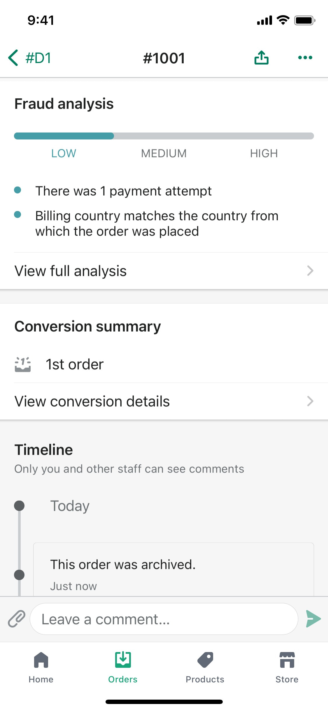 Shopify iOS screen 434