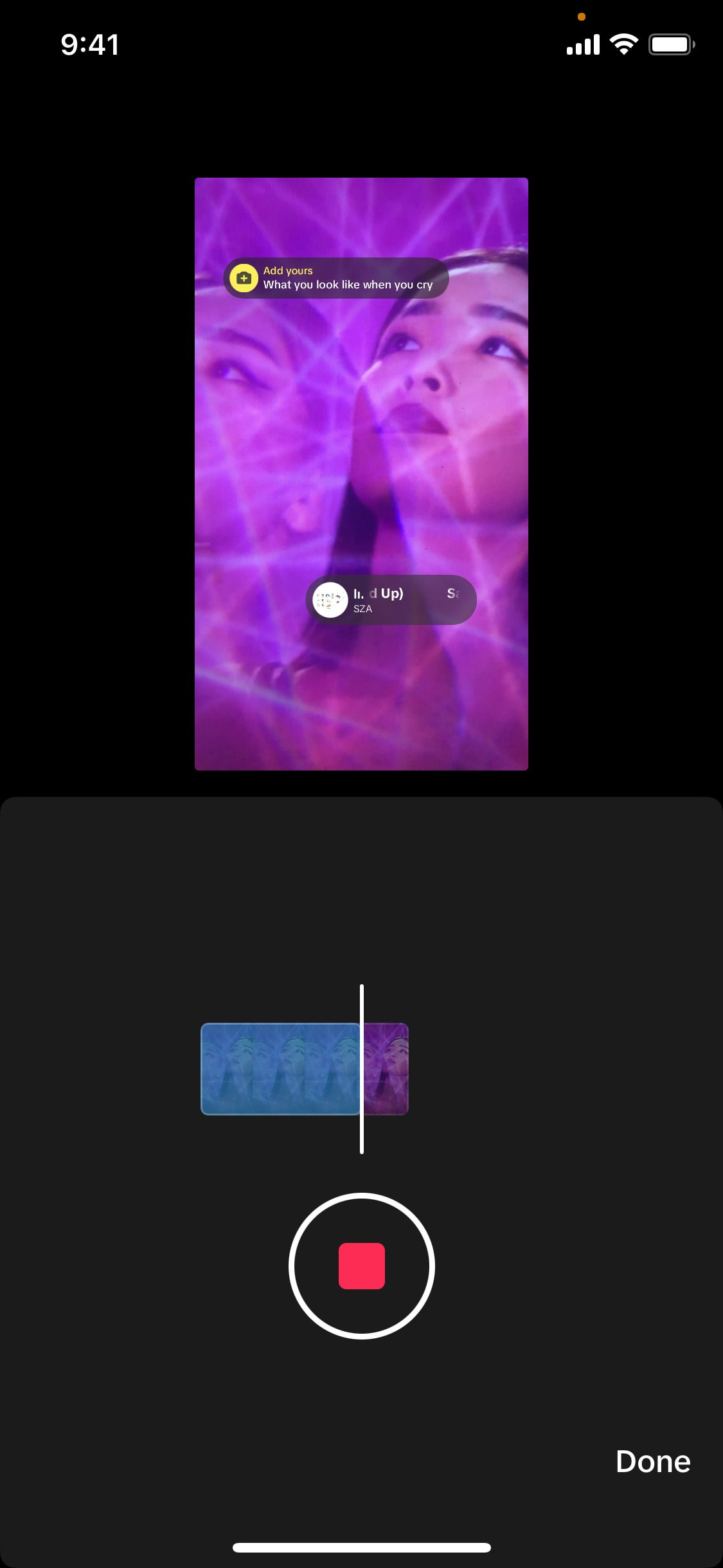 TikTok iOS screen 356