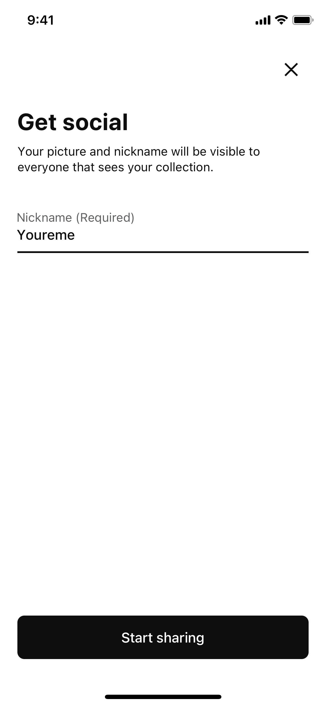 Klarna iOS screen 573