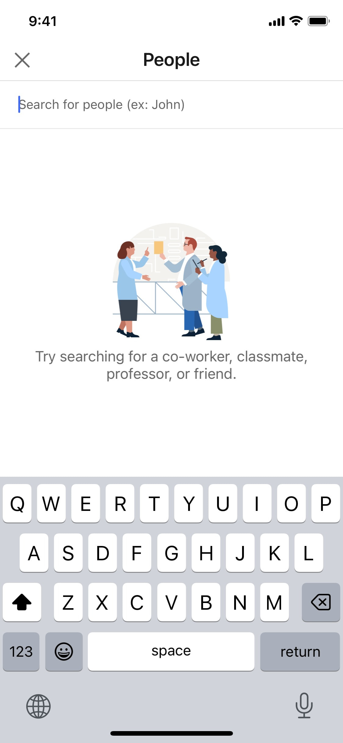 LinkedIn iOS screen 215