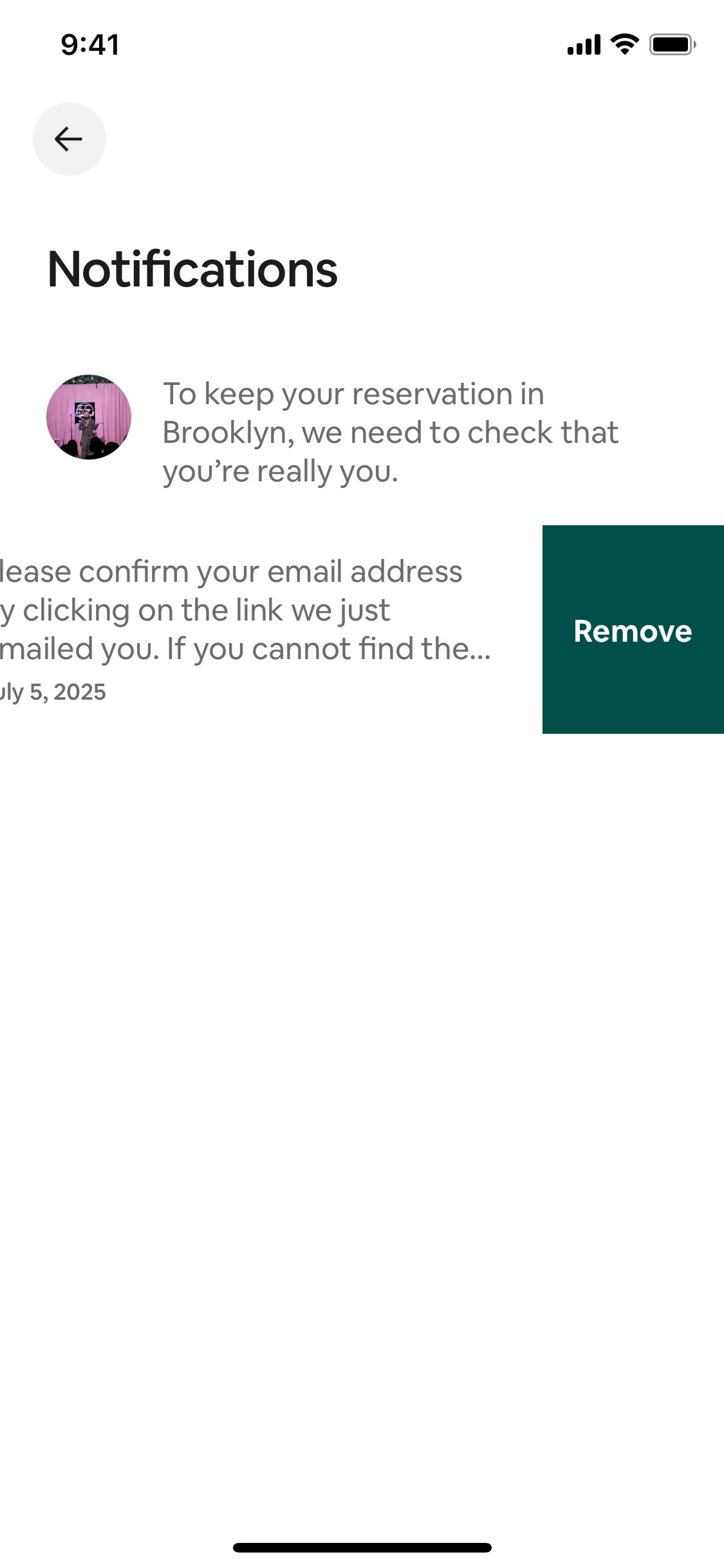 Airbnb iOS screen 203
