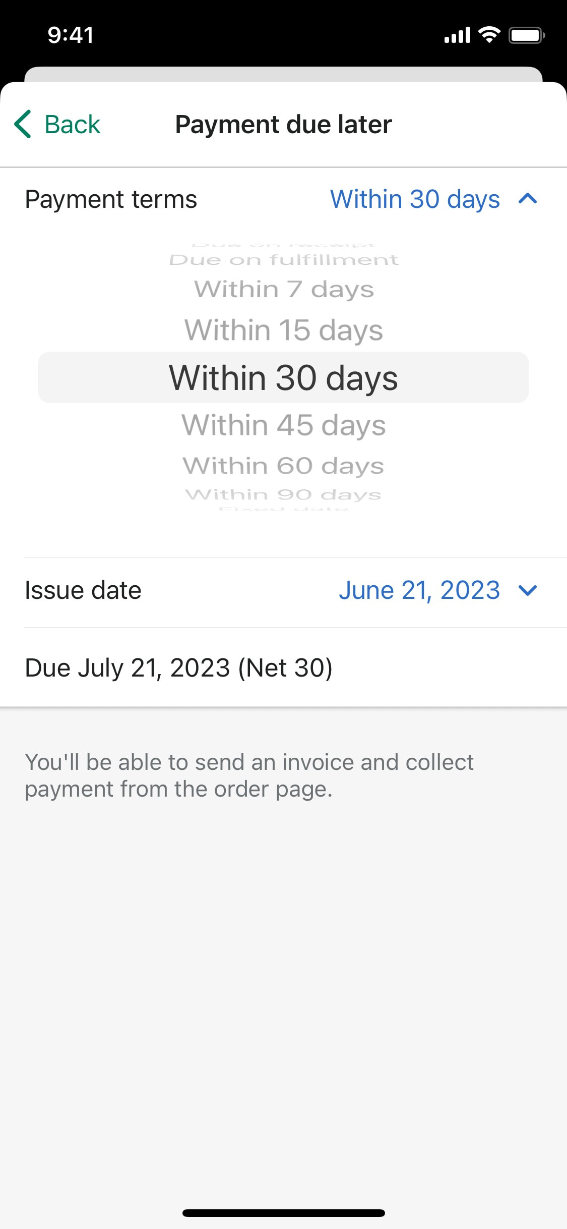 Shopify iOS screen 389