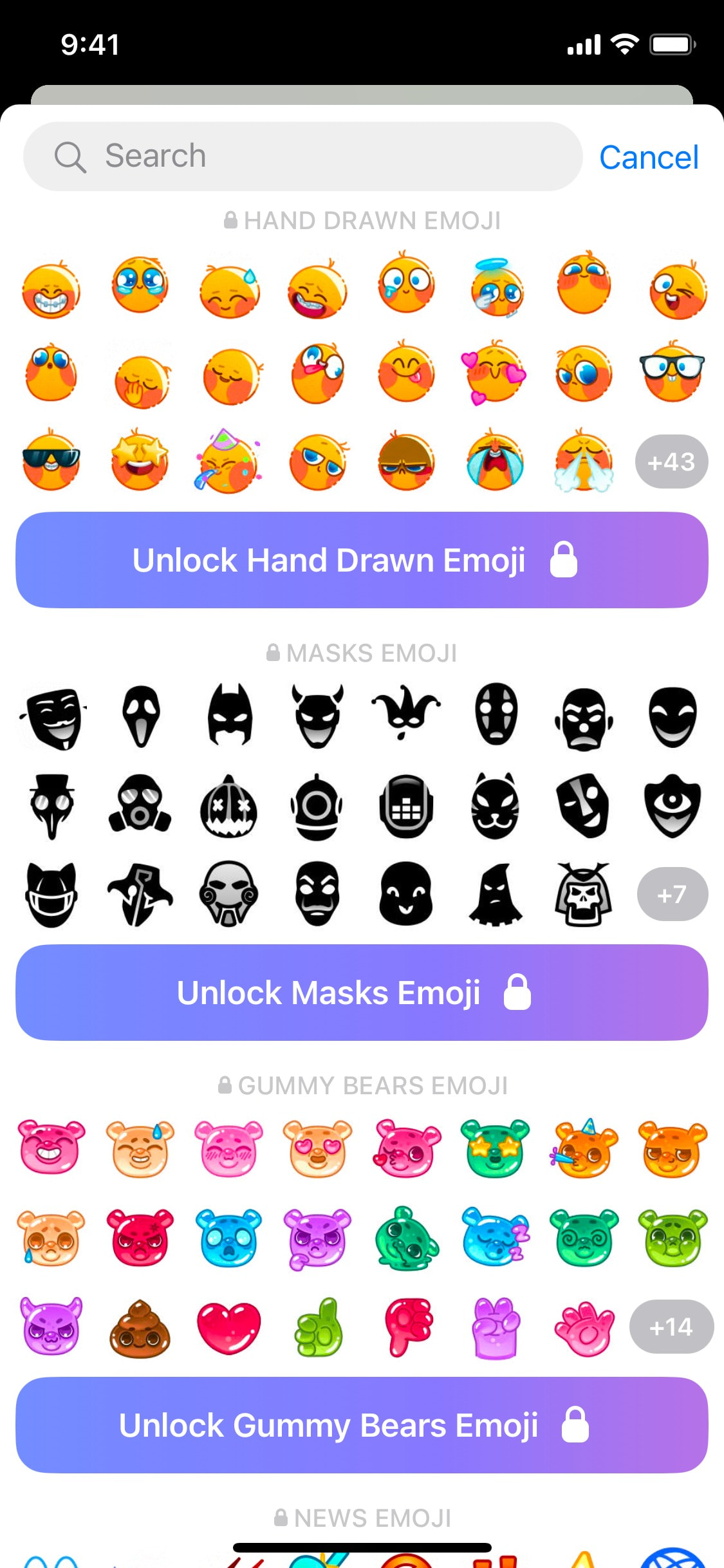 Telegram iOS screen 740