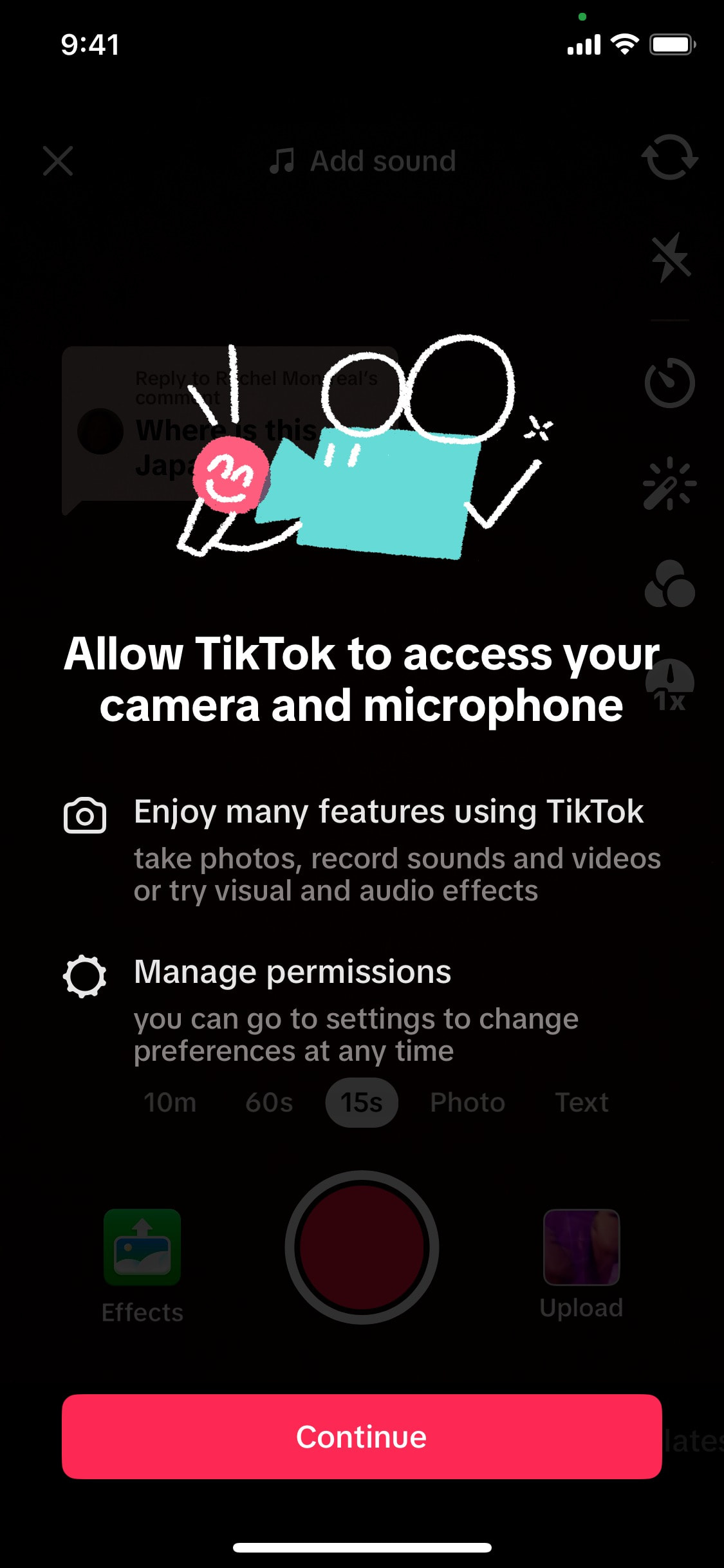 TikTok iOS screen 131