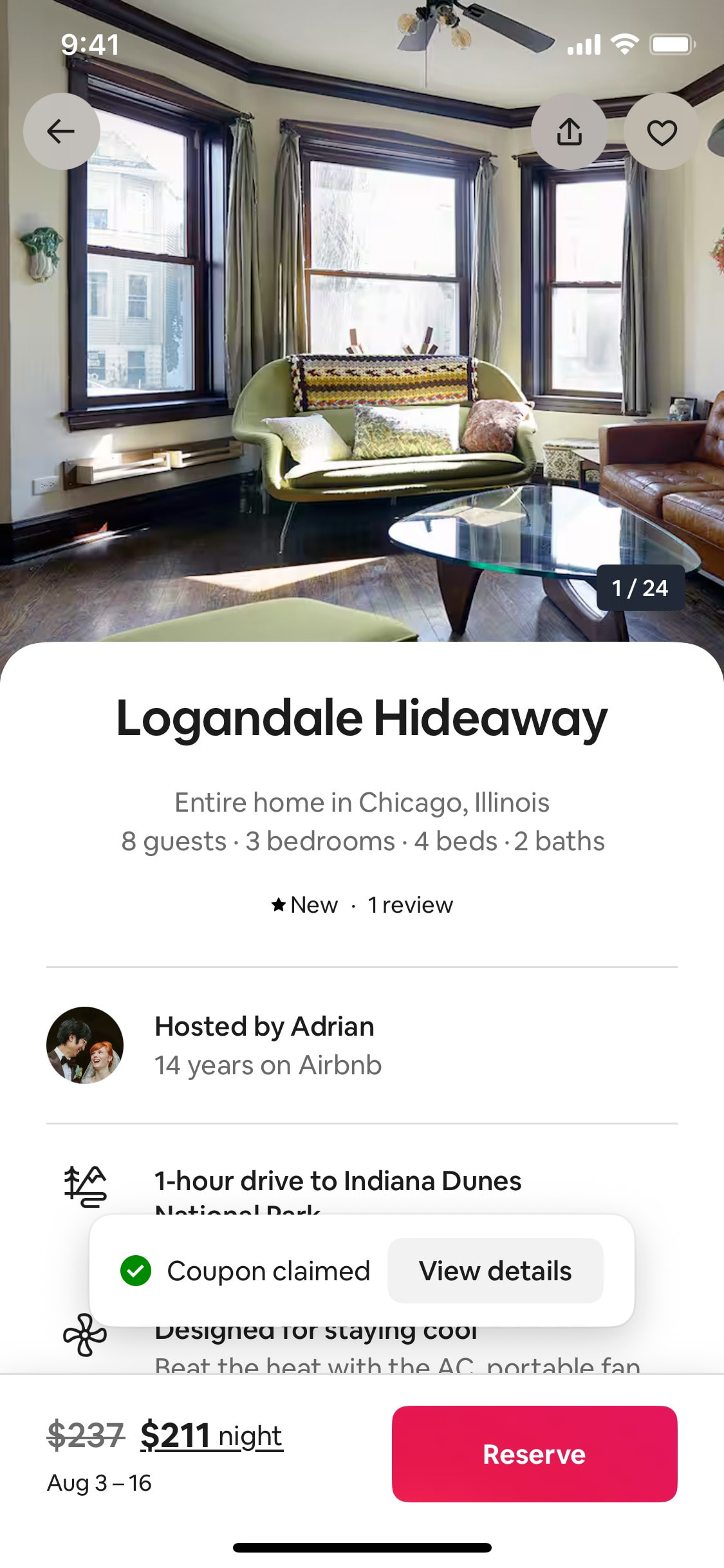 Airbnb iOS screen 382