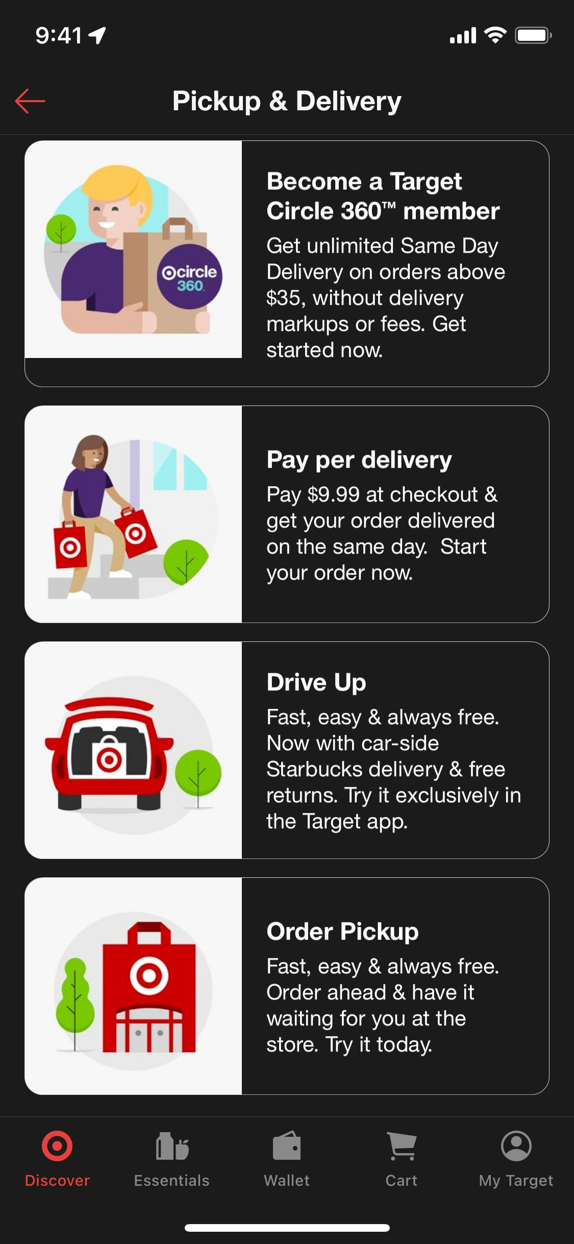 Target iOS screen 349