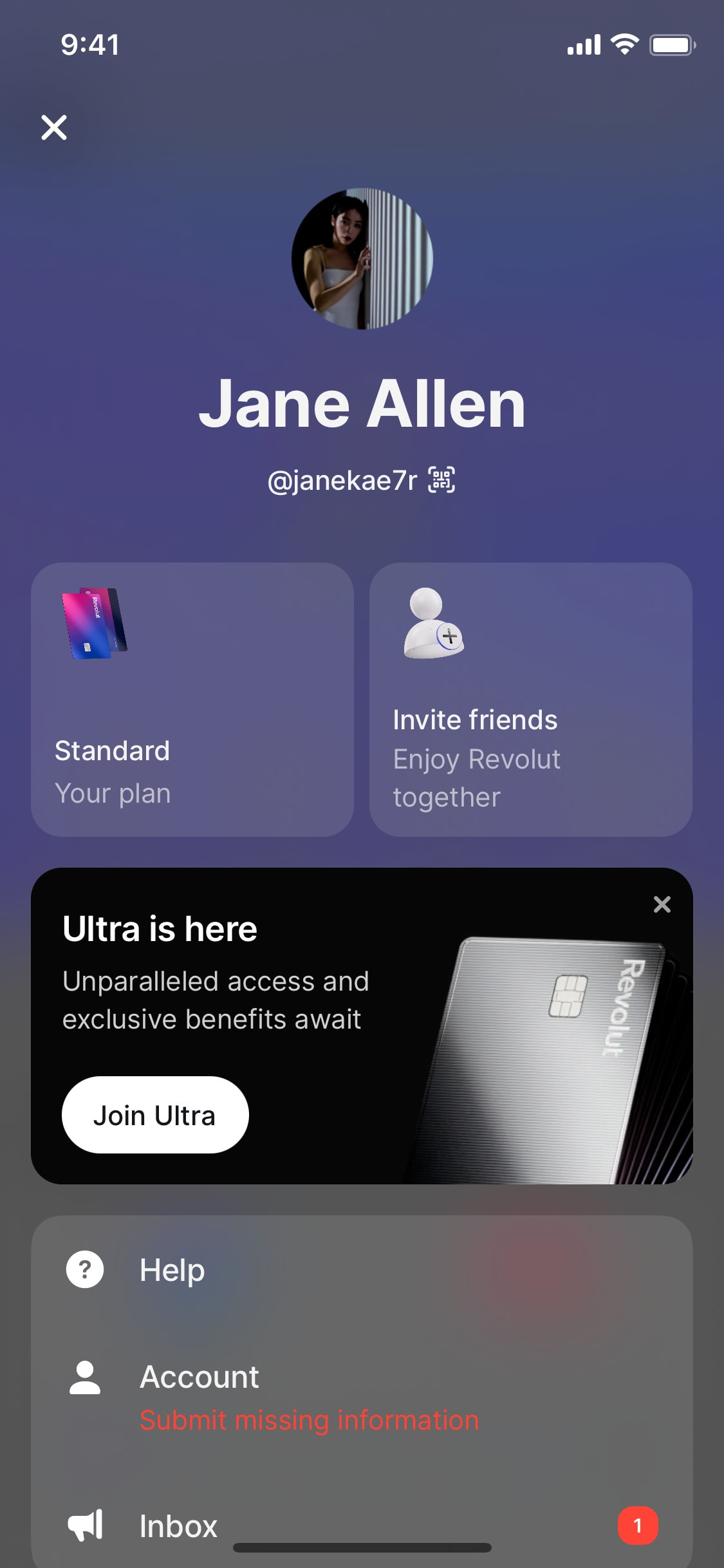 Revolut iOS screen 209