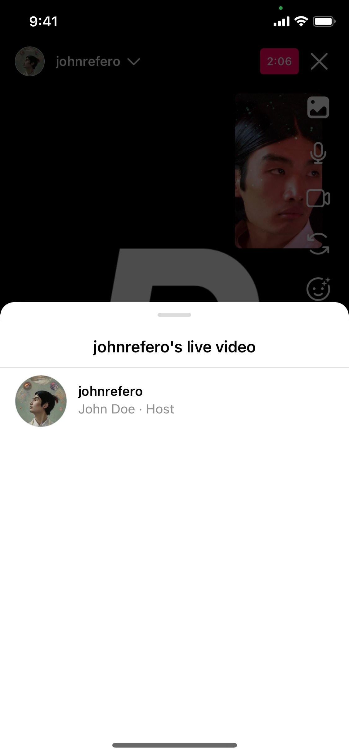 Instagram iOS screen 155