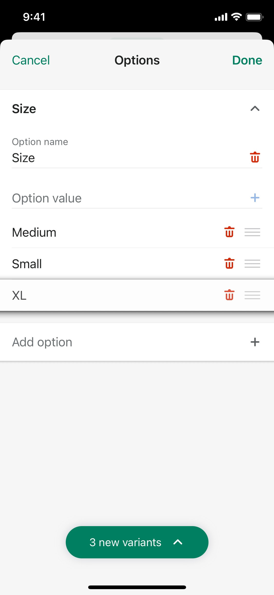 Shopify iOS screen 323