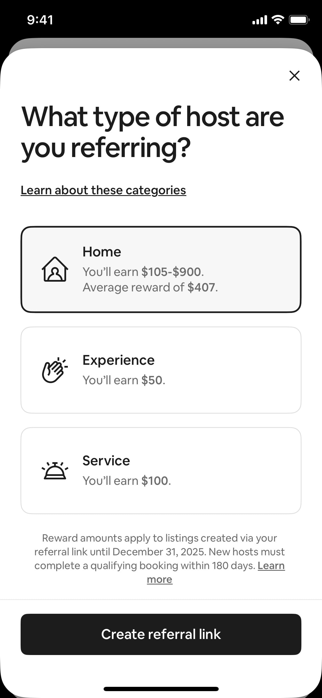Airbnb iOS screen 124