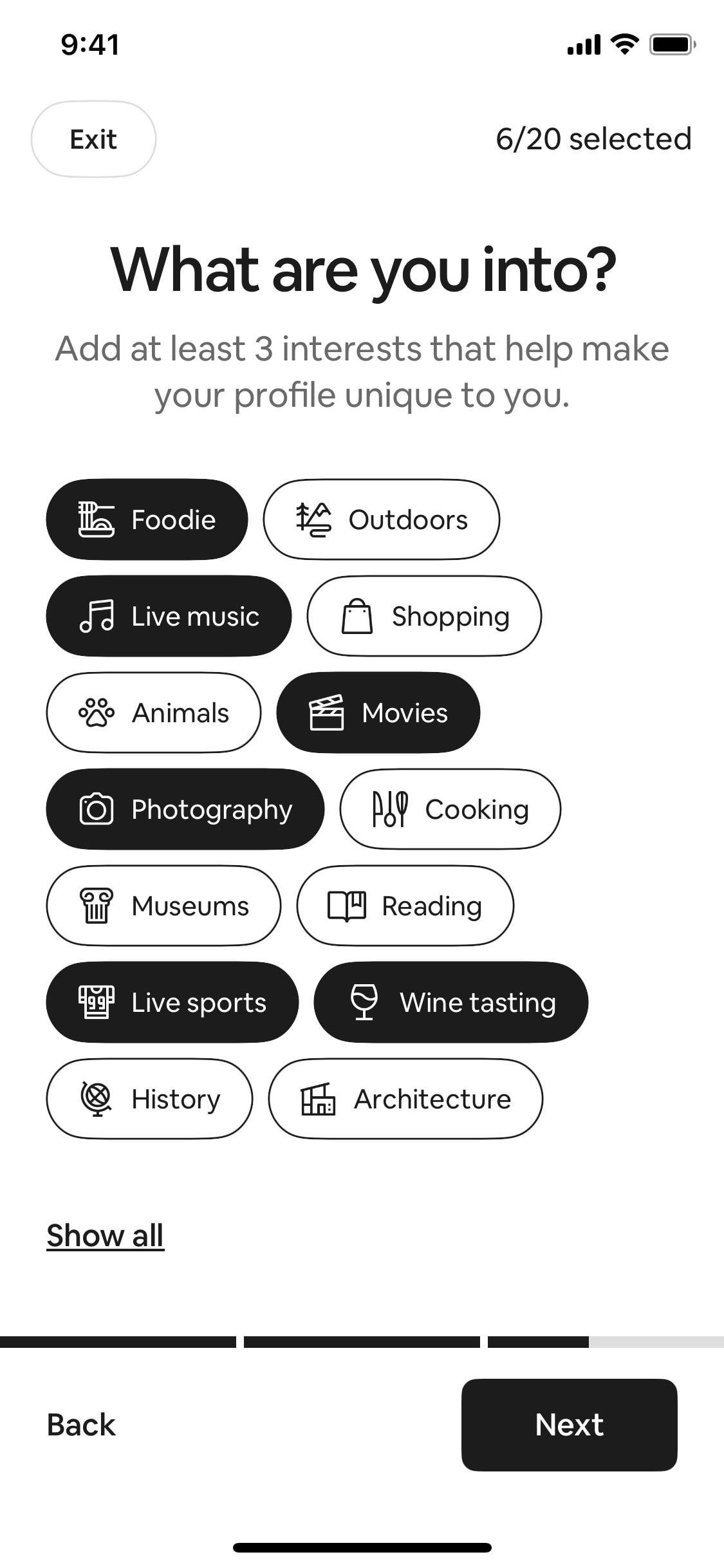 Airbnb iOS screen 360
